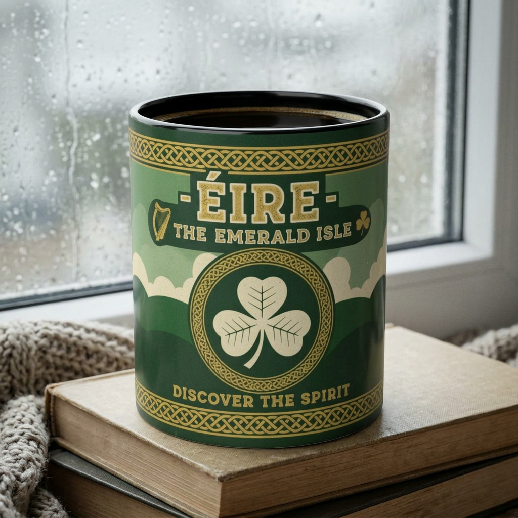 Irish heritage gifts — Éire Emerald Isle mug