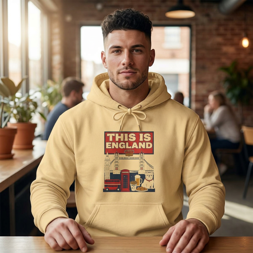 British and English heritage clothing — This Is England hoodie