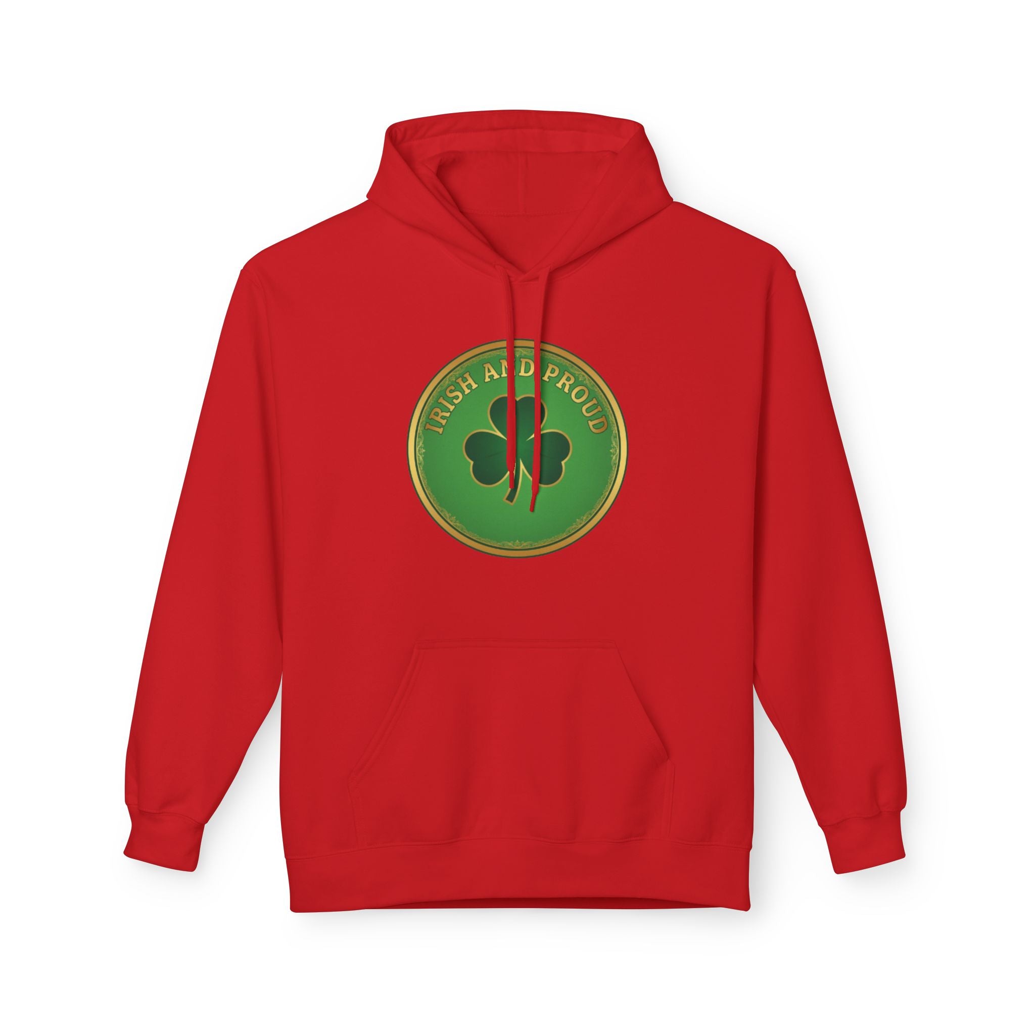 Lucky & Proud Shamrock Hoodie — Irish Pride St. Patrick’s Day Sweatshirt