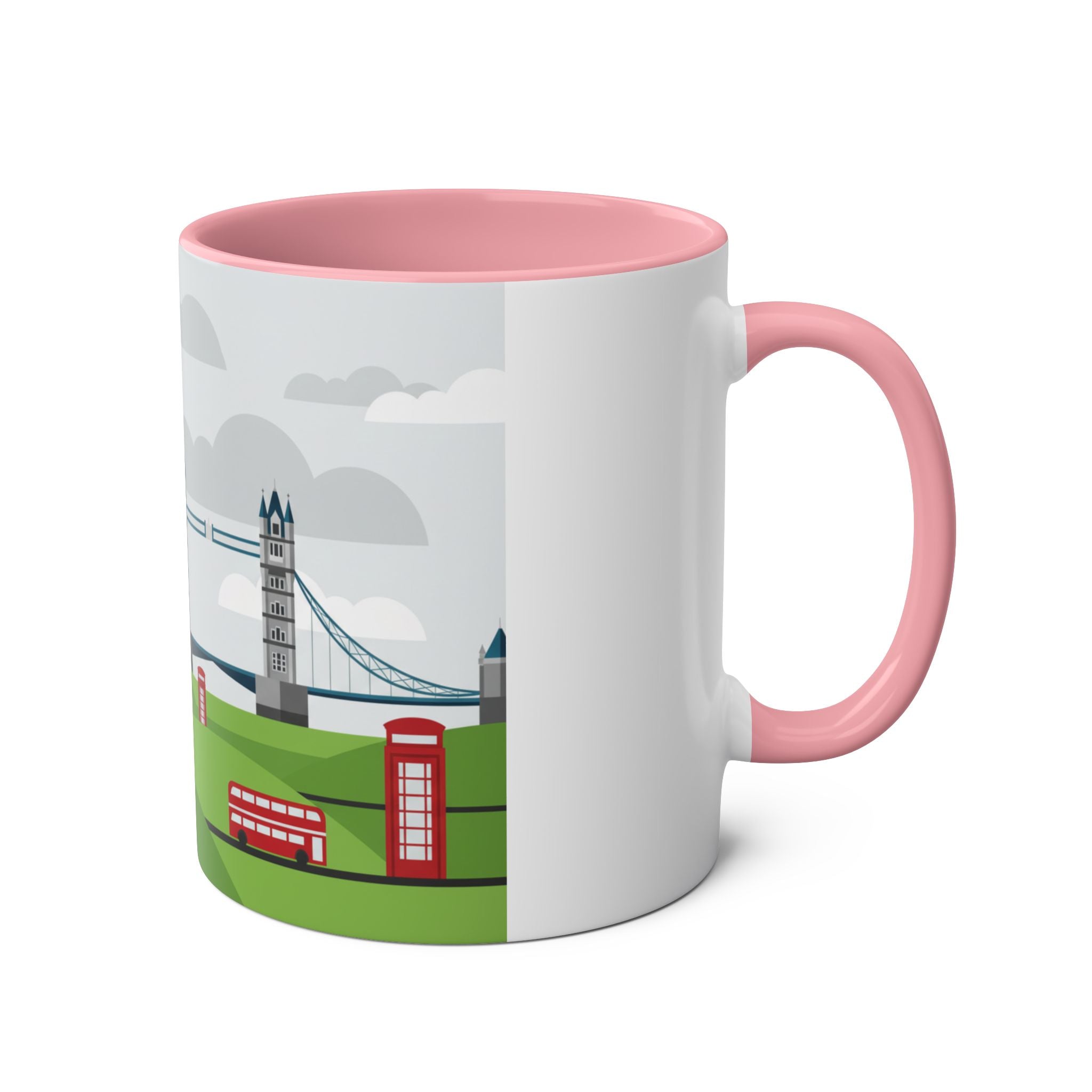 Two-Tone Coffee Mugs, 11oz