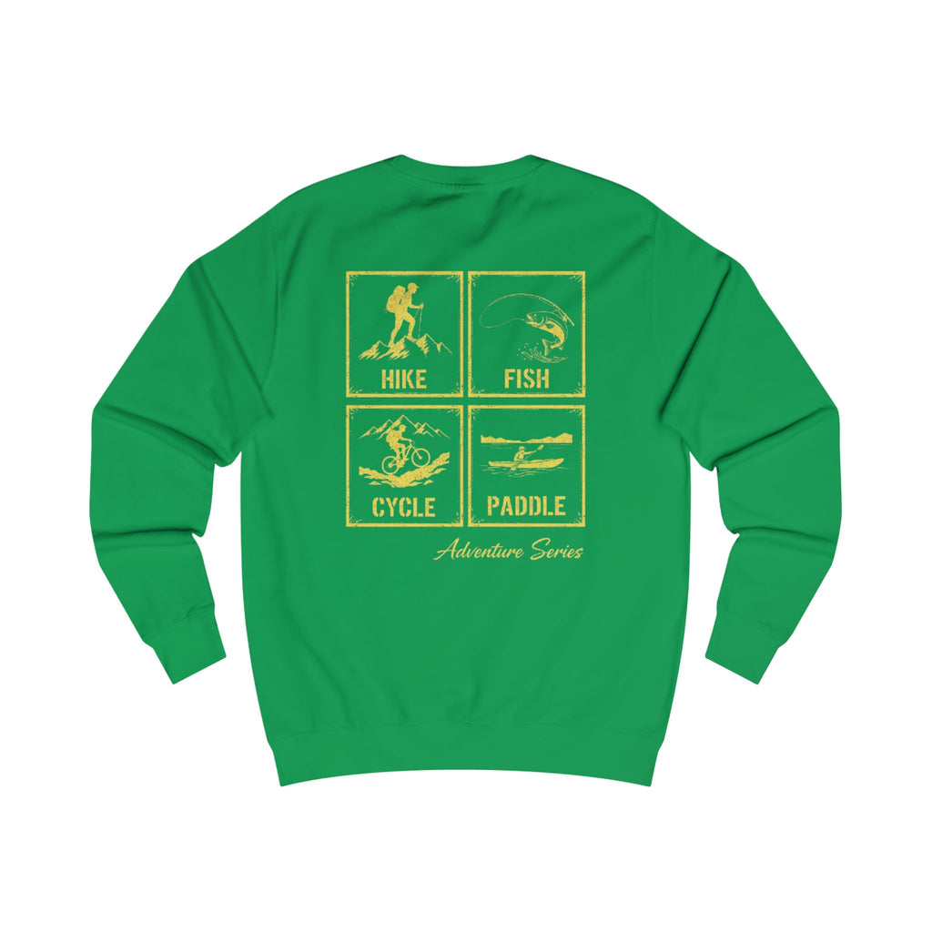 Adventure Sweatshirt — 'Gallus' Outdoor Hike Fish Cycle Paddle Crewneck