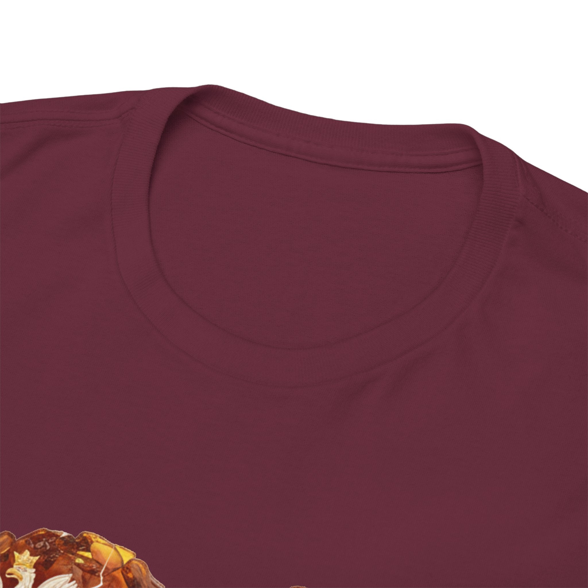 Polish Pride Heart Flame Tee | Polska Heritage T-Shirt