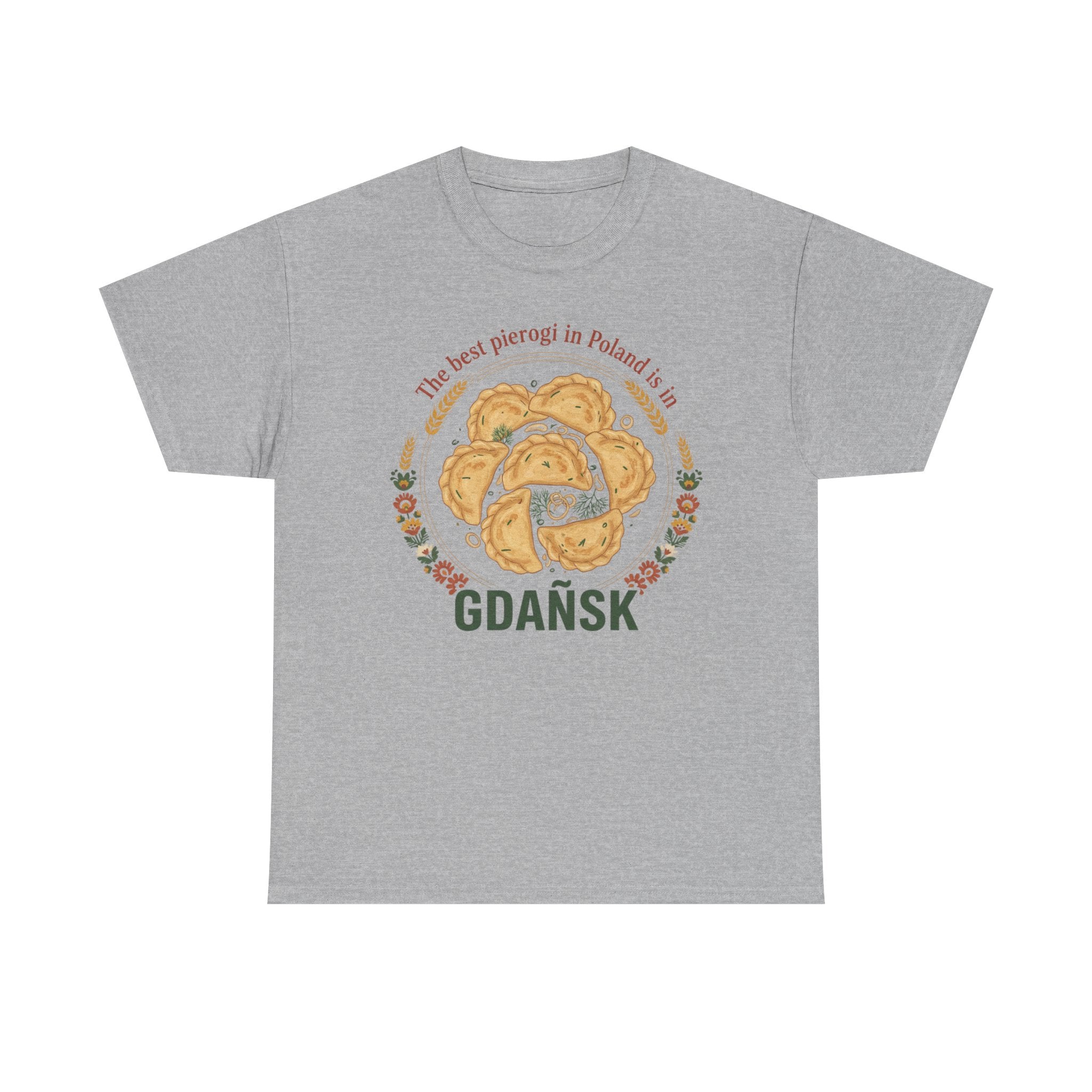 Gdańsk Pierogi T-Shirt — "The best pierogi in Poland" Travel Souvenir Tee