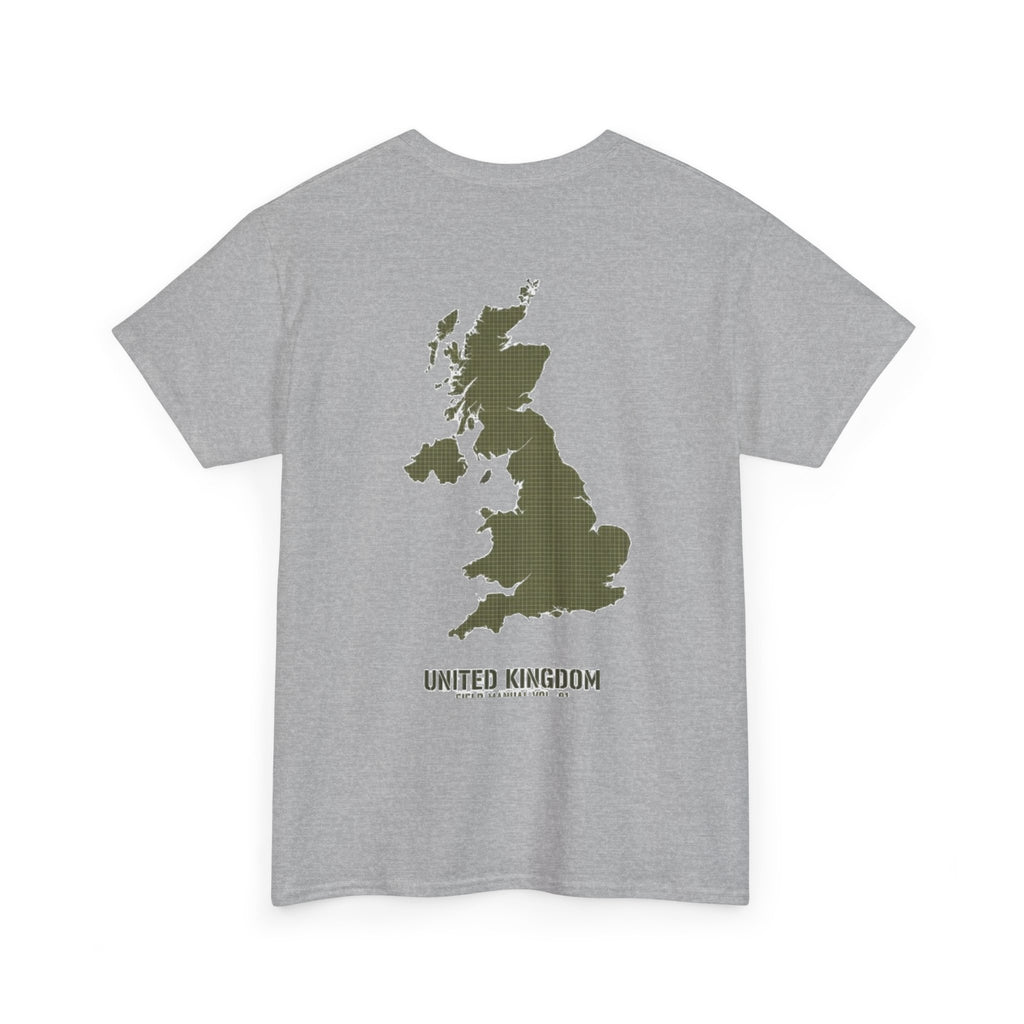 United Kingdom Map T-Shirt — Minimal UK Outline Tee