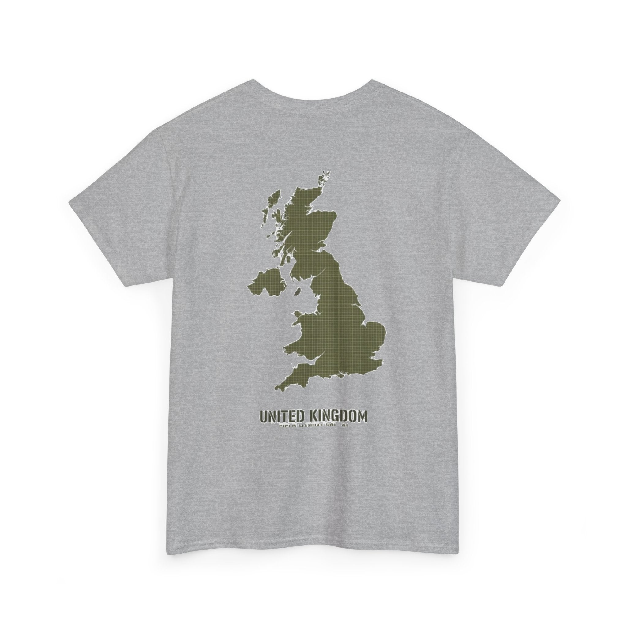 United Kingdom Map T-Shirt — Minimal UK Outline Tee