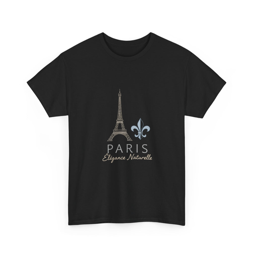 Paris Eiffel Tower Tee – 'Paris Élégance Naturelle' Graphic T-Shirt