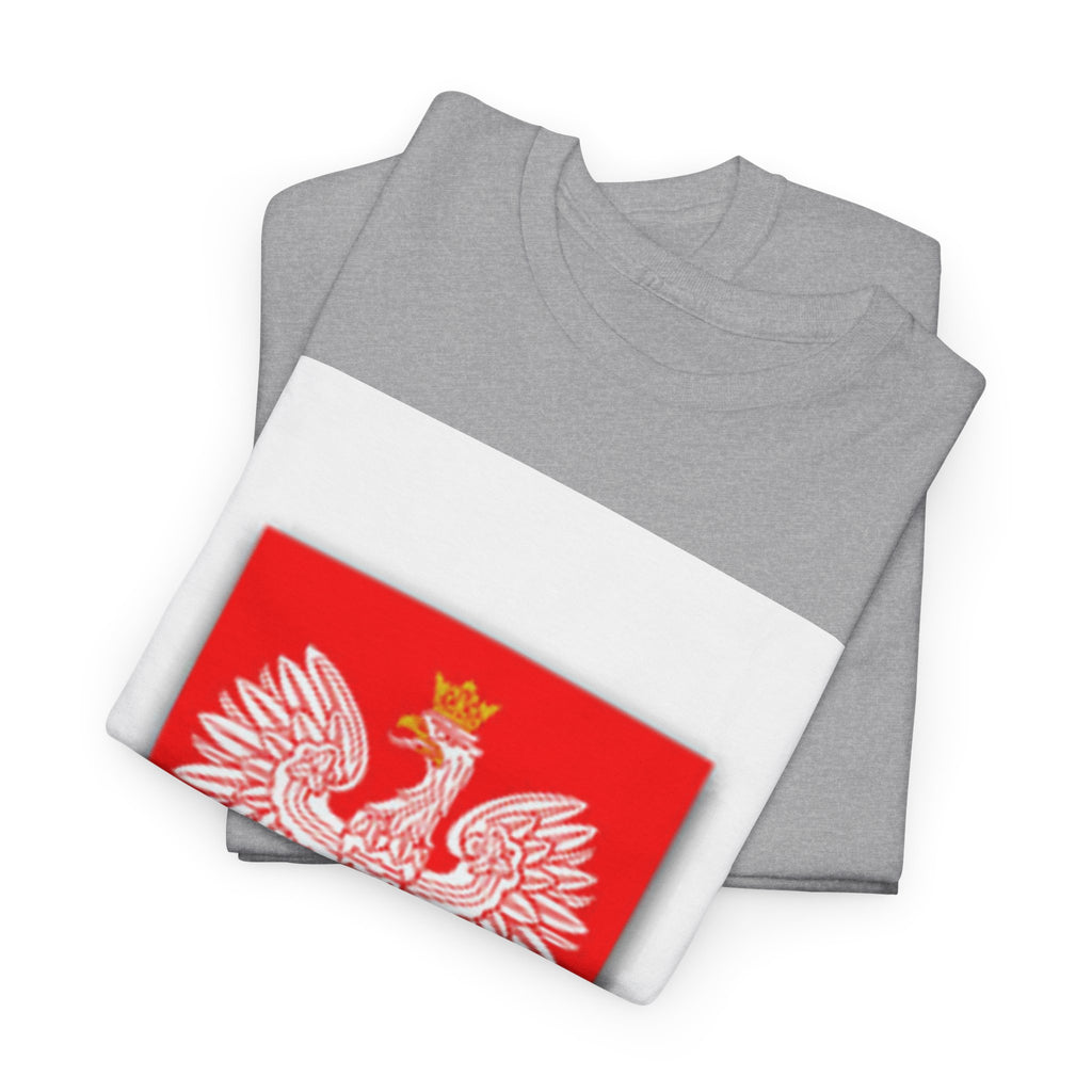 Polish White Eagle T-Shirt — Polska Coat of Arms Tee