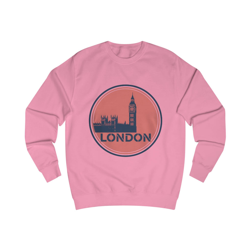 London Skyline Sweatshirt — Vintage Big Ben Circle Logo