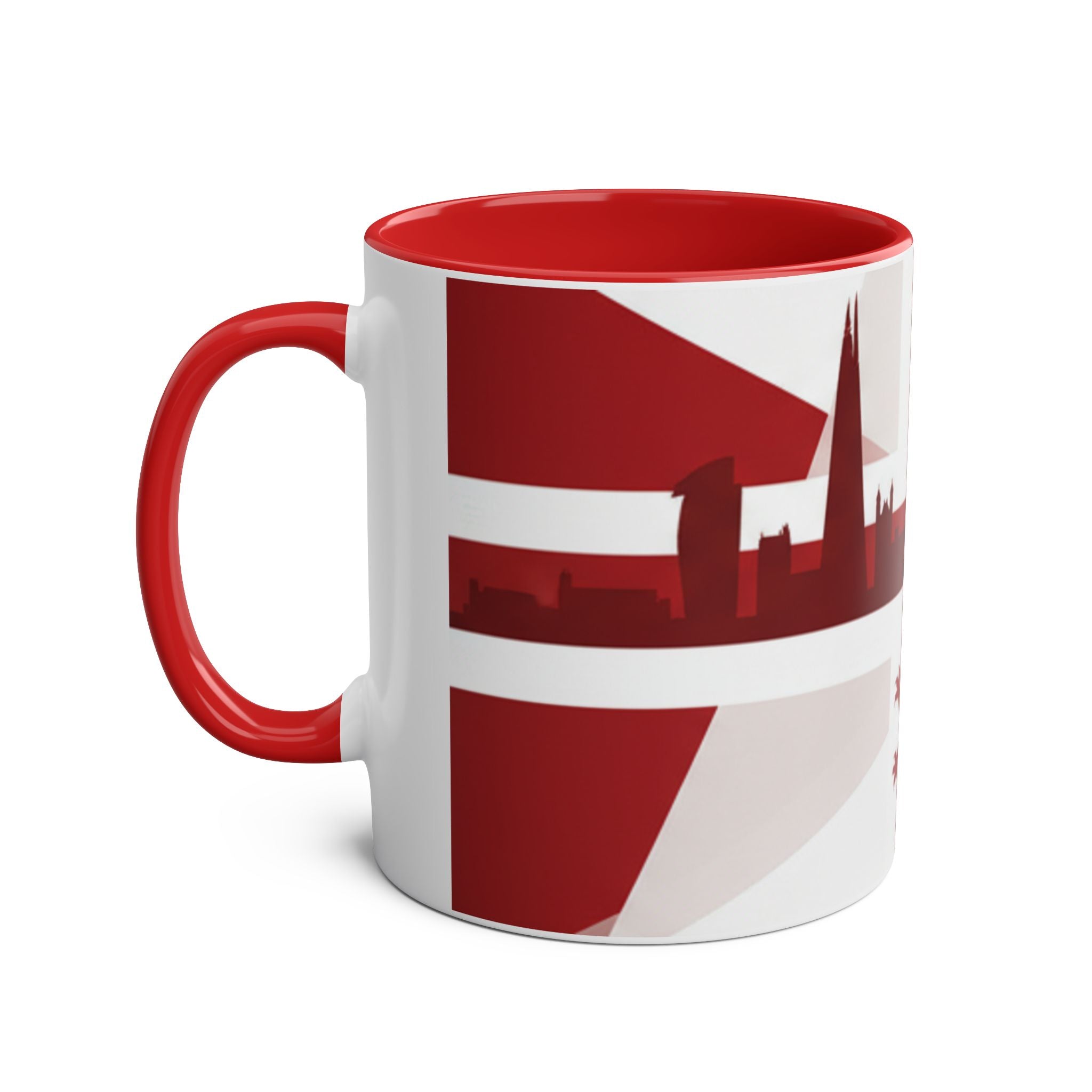 Two-Tone Coffee Mugs, 11oz