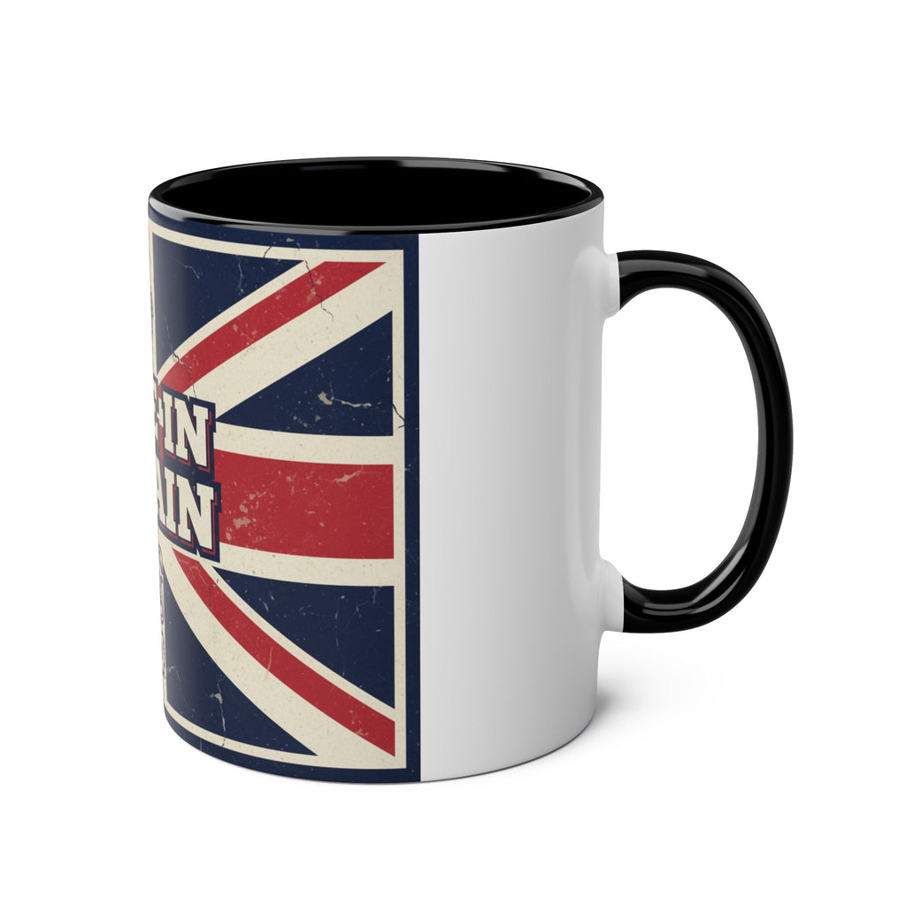 Two-Tone Coffee Mugs, 11oz
