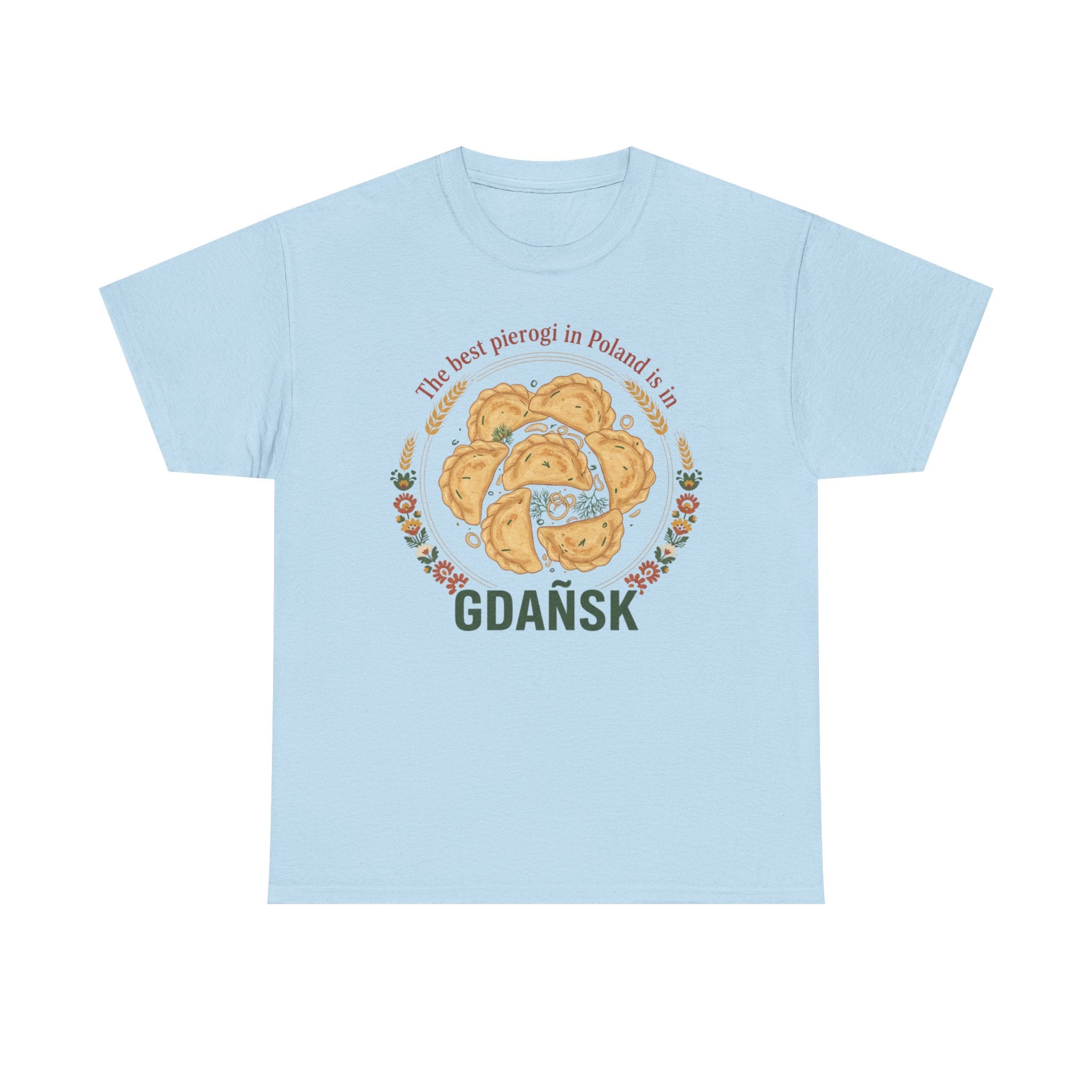 Gdańsk Pierogi T-Shirt — "The best pierogi in Poland" Travel Souvenir Tee