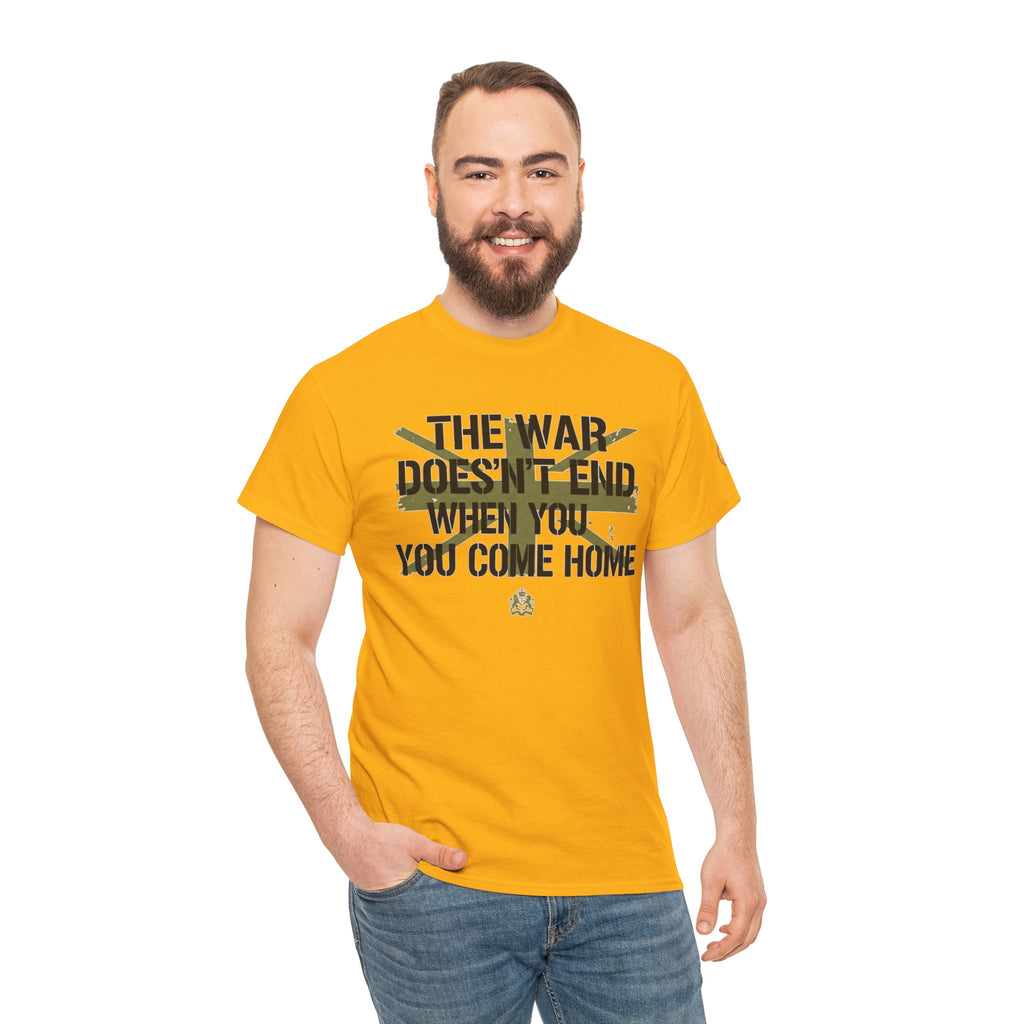 War Doesn't End PTSD Tee