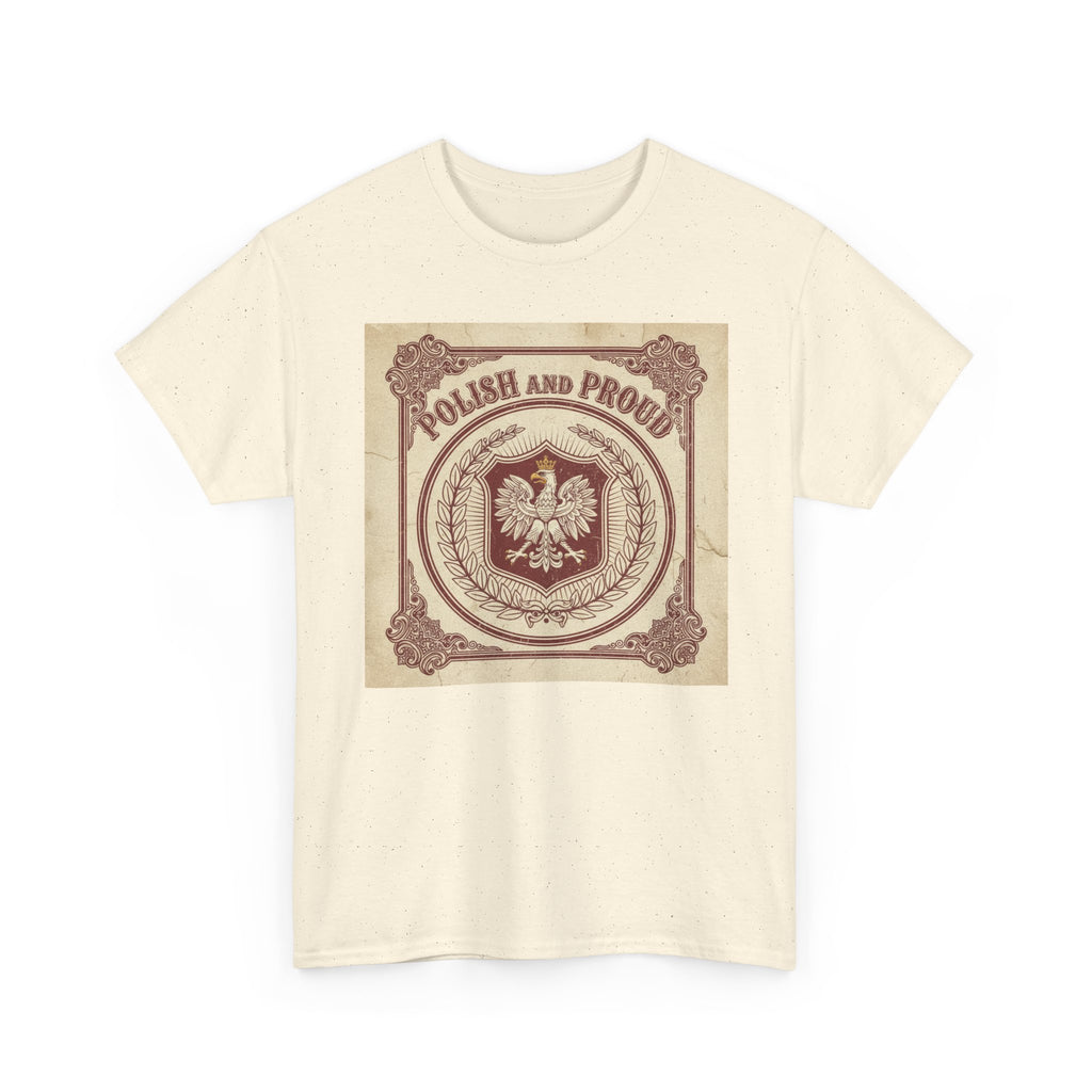Polish and Proud T‑Shirt — Vintage Eagle Heritage Tee