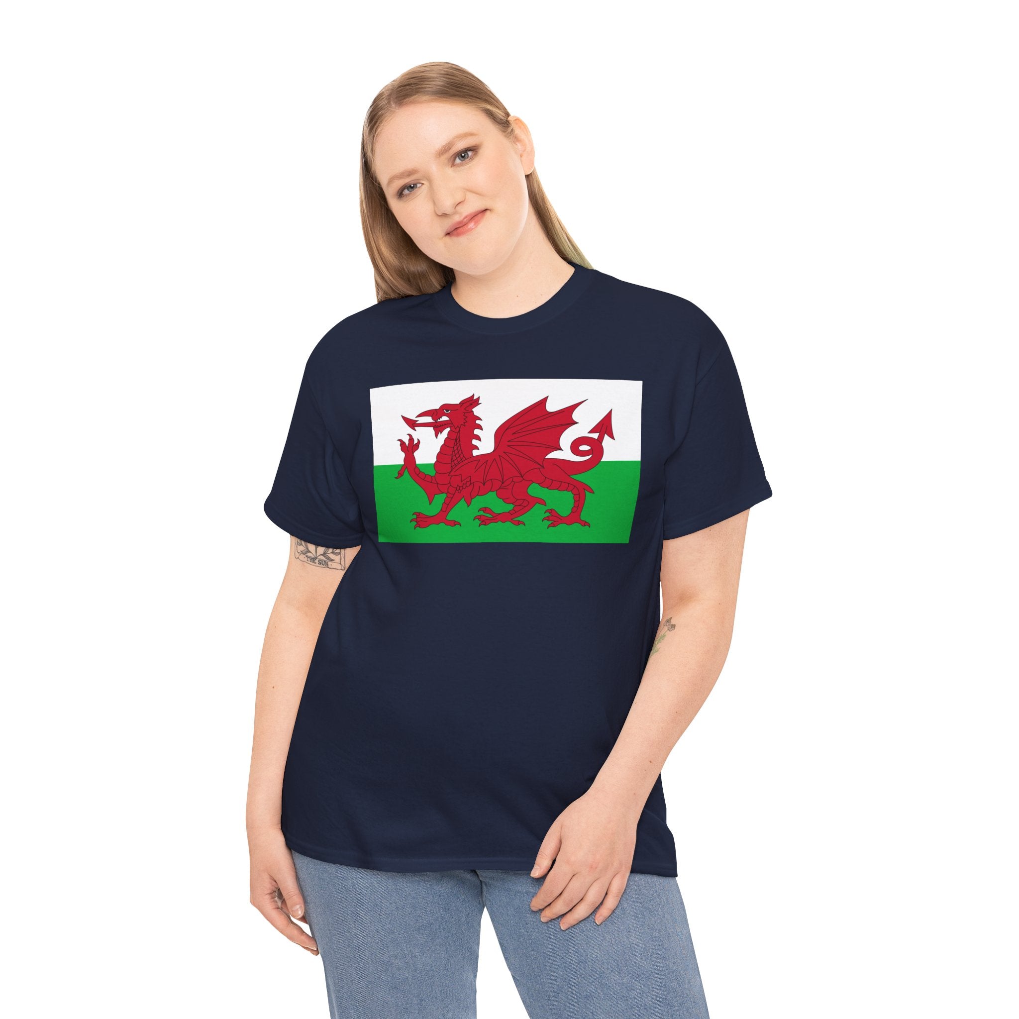 Welsh Dragon T‑Shirt — Cymru Red Dragon Flag Tee