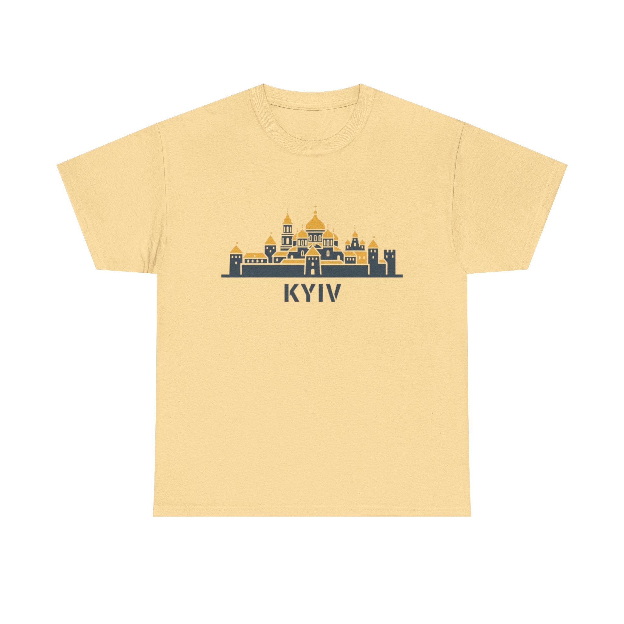 Kyiv Skyline Tee — Ukrainian Cityscape Graphic T-Shirt