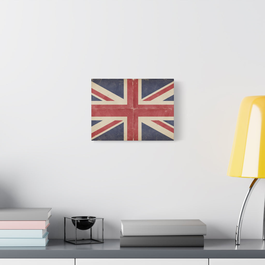 Union Jack Vintage | Matte Canvas Print
