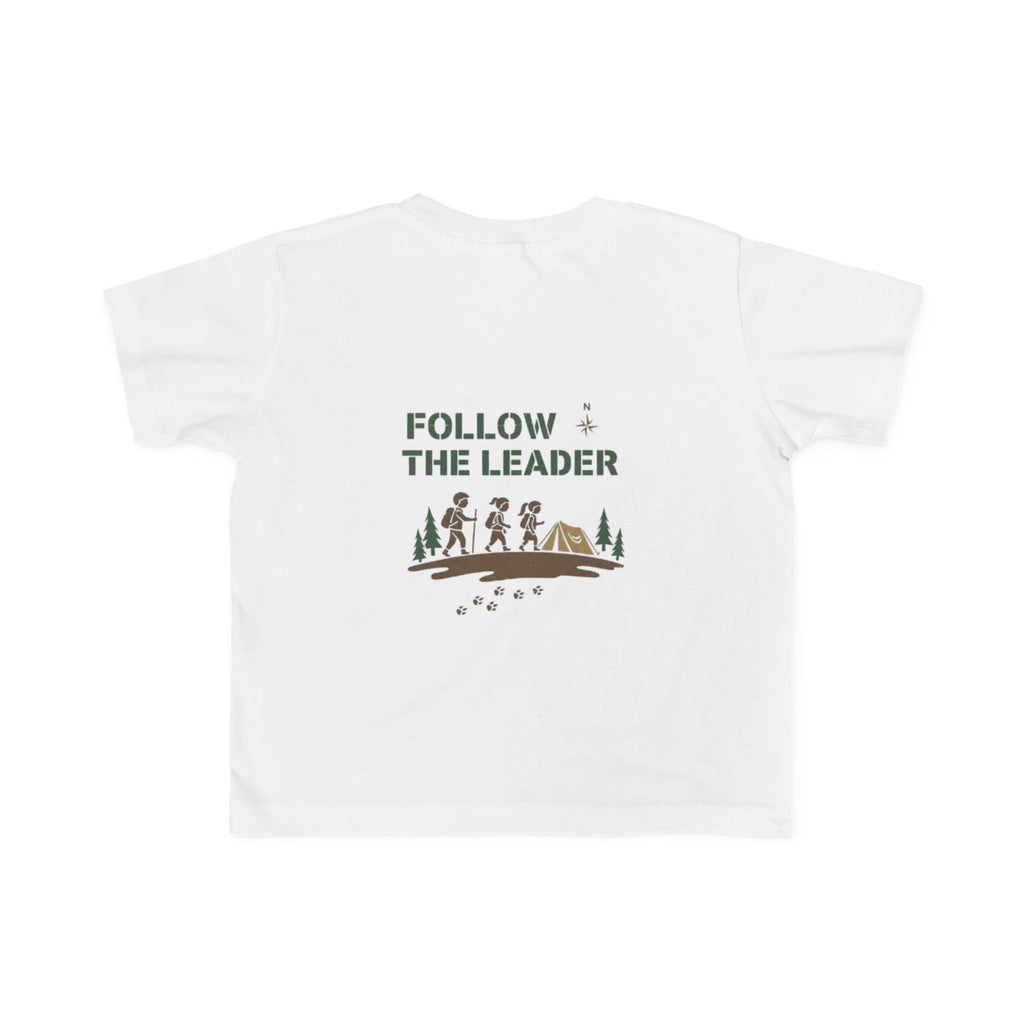 Toddler Tee - "Follow the Leader" Camping Adventure Kids Shirt