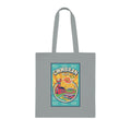 Cwmbran Wales Retro Travel Poster Cotton Tote Bag