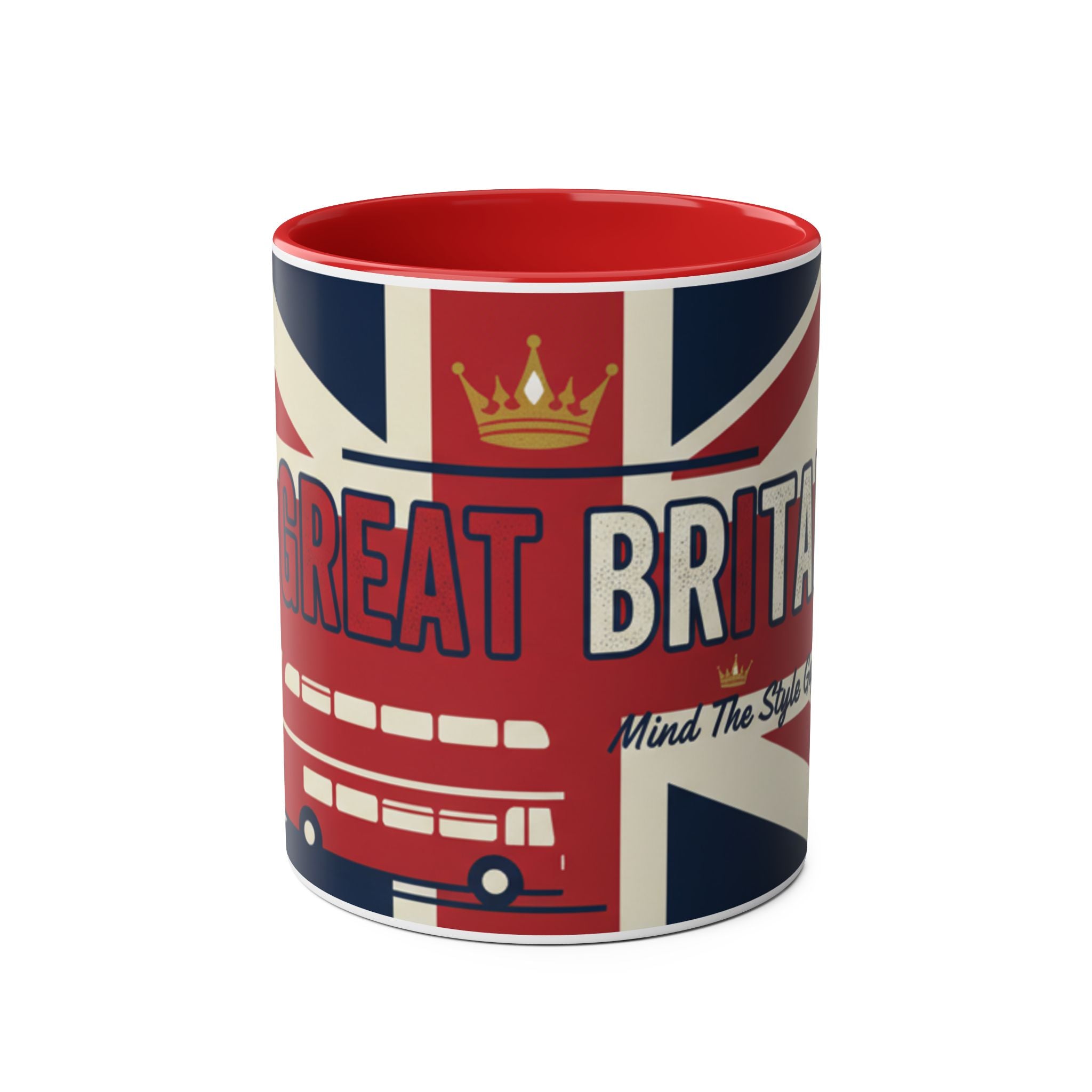 Two-Tone Coffee Mugs, 11oz