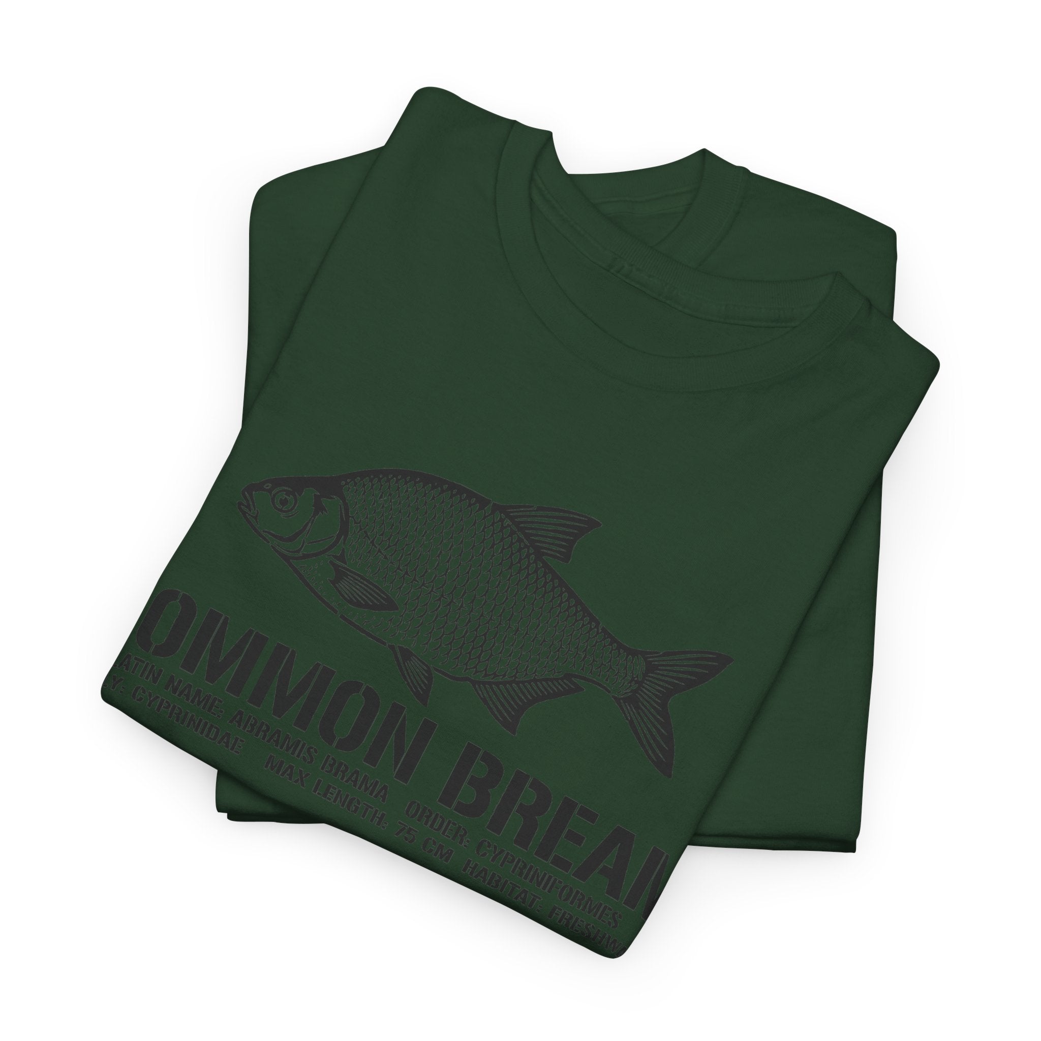 Common Bream Fishing Tee — Vintage Fish Illustration T-Shirt