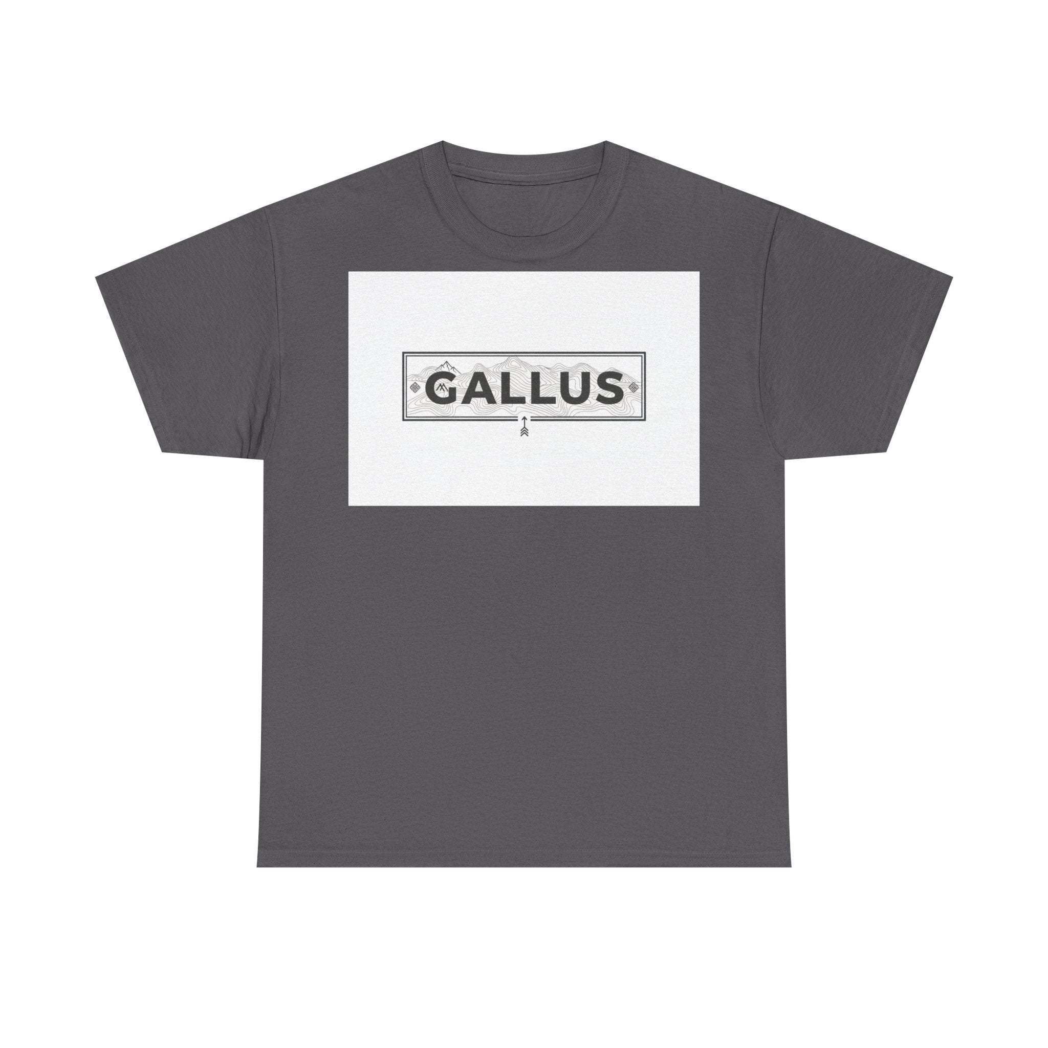 Gallus Logo Tee — Minimalist Stamp Graphic T-Shirt