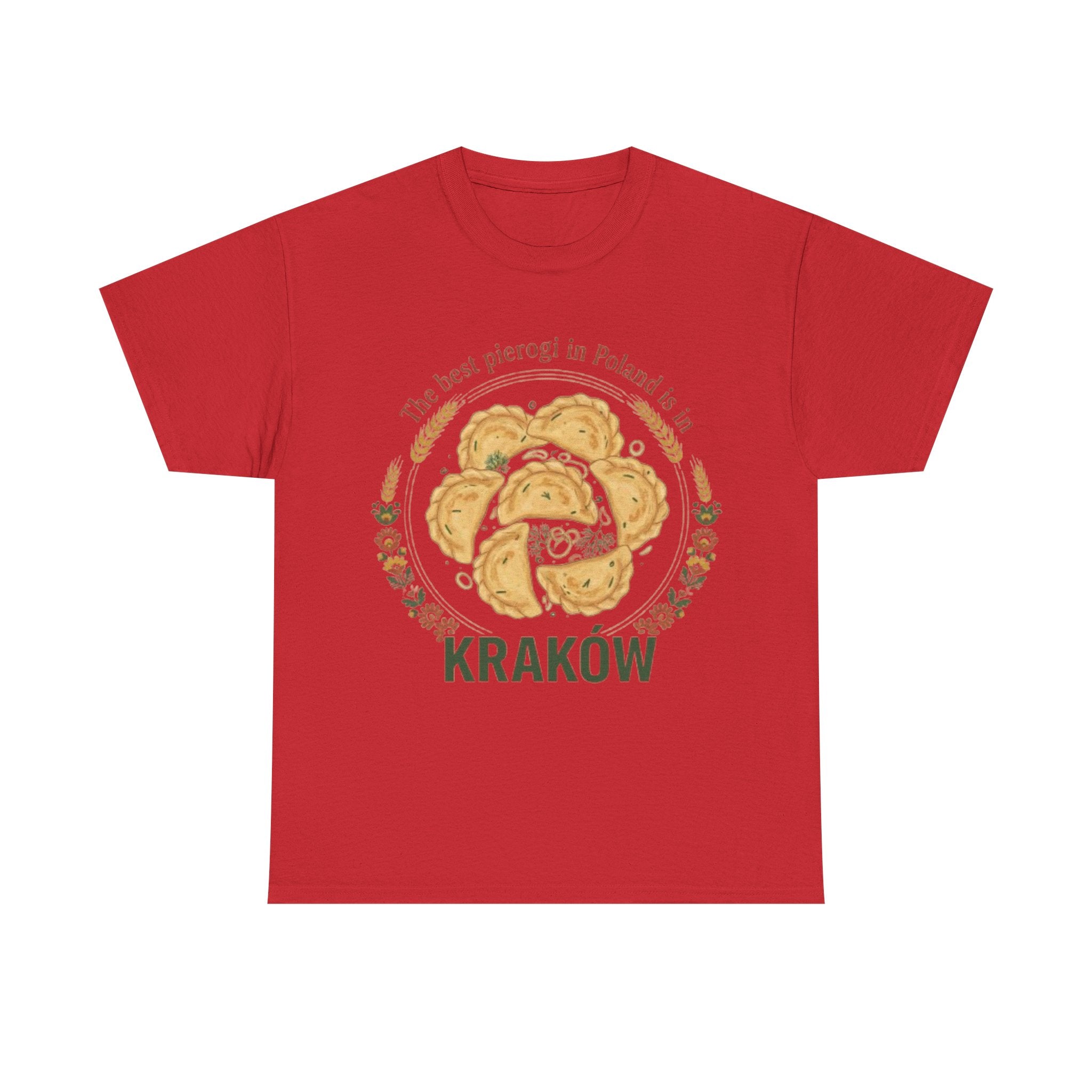 Kraków Pierogi T-Shirt — "The best pierogi in Poland is in Kraków" Shirt