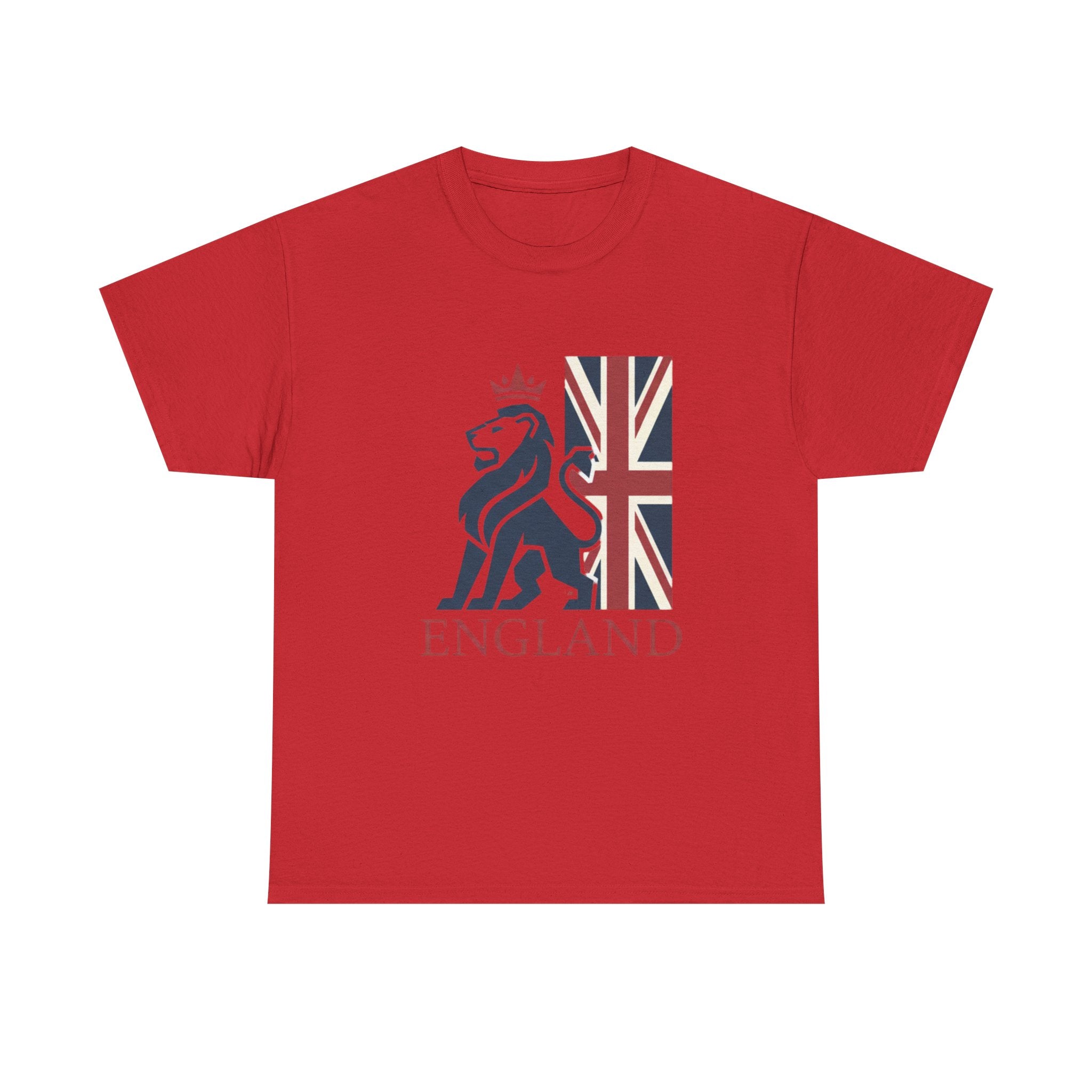 England Lion Flag T-Shirt — British Pride Graphic Tee