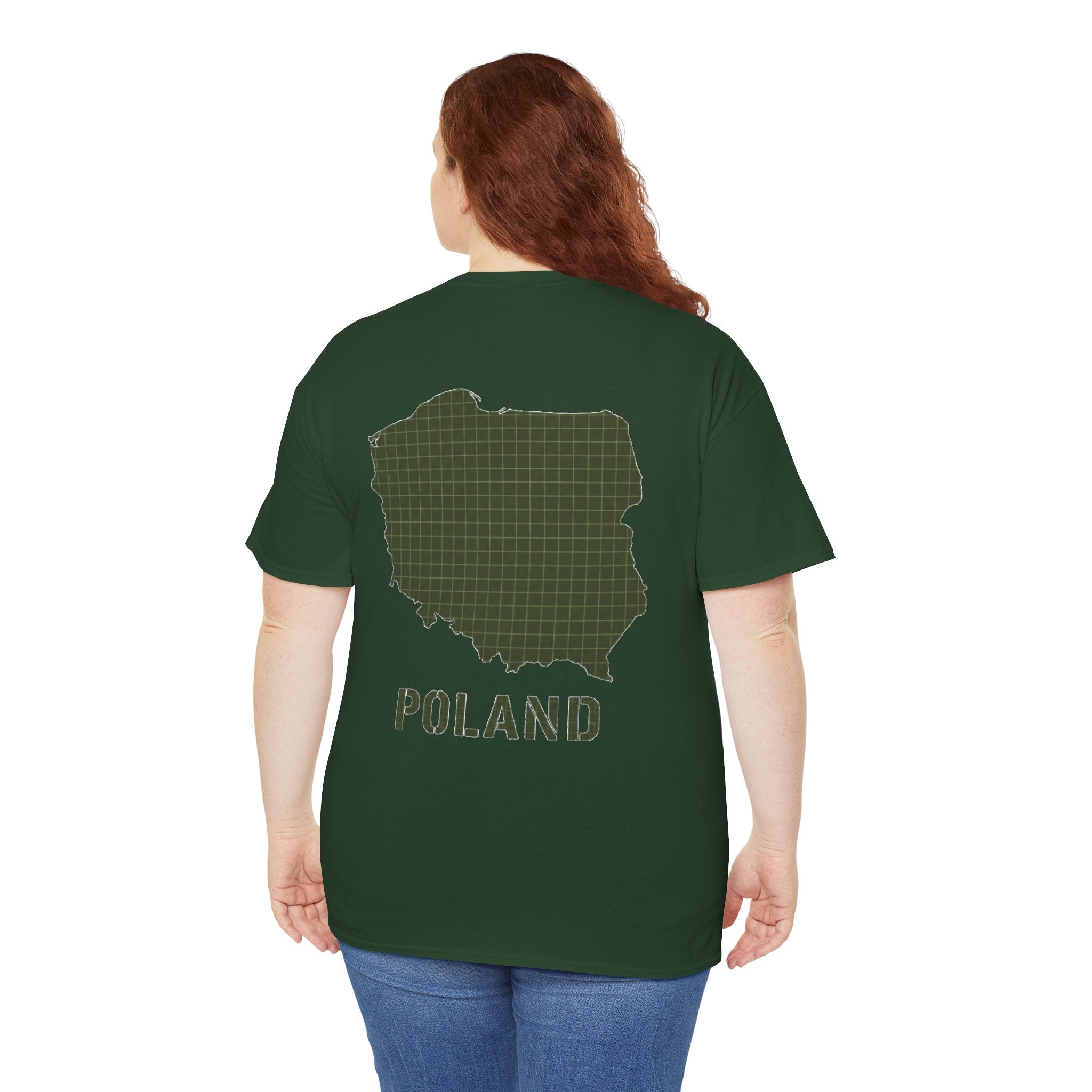 Poland Map T-Shirt — Gallus Logo Military-Style Polish Pride Tee