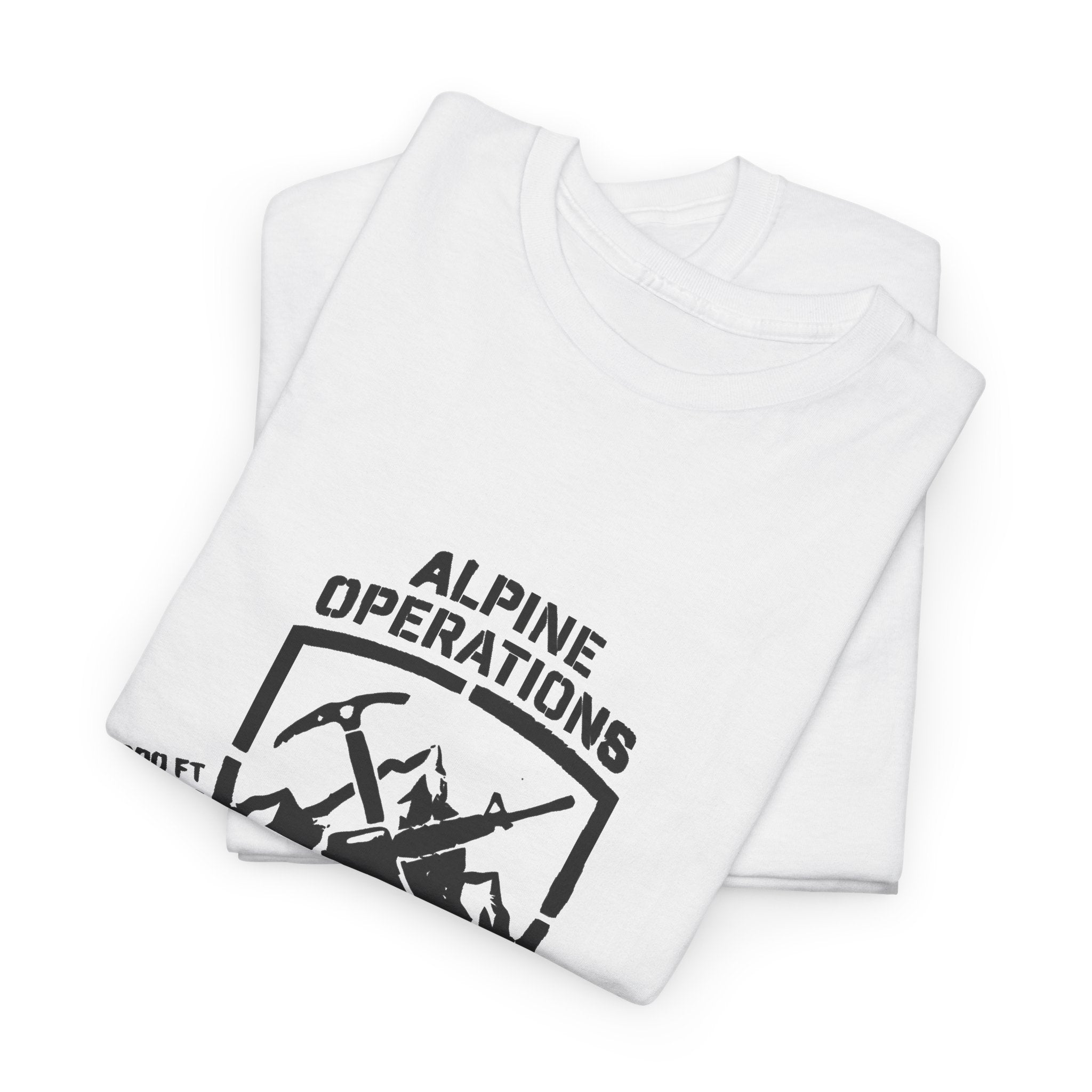 Alpine Operations Cotton Hiking Tee - Mountain Badge Edition