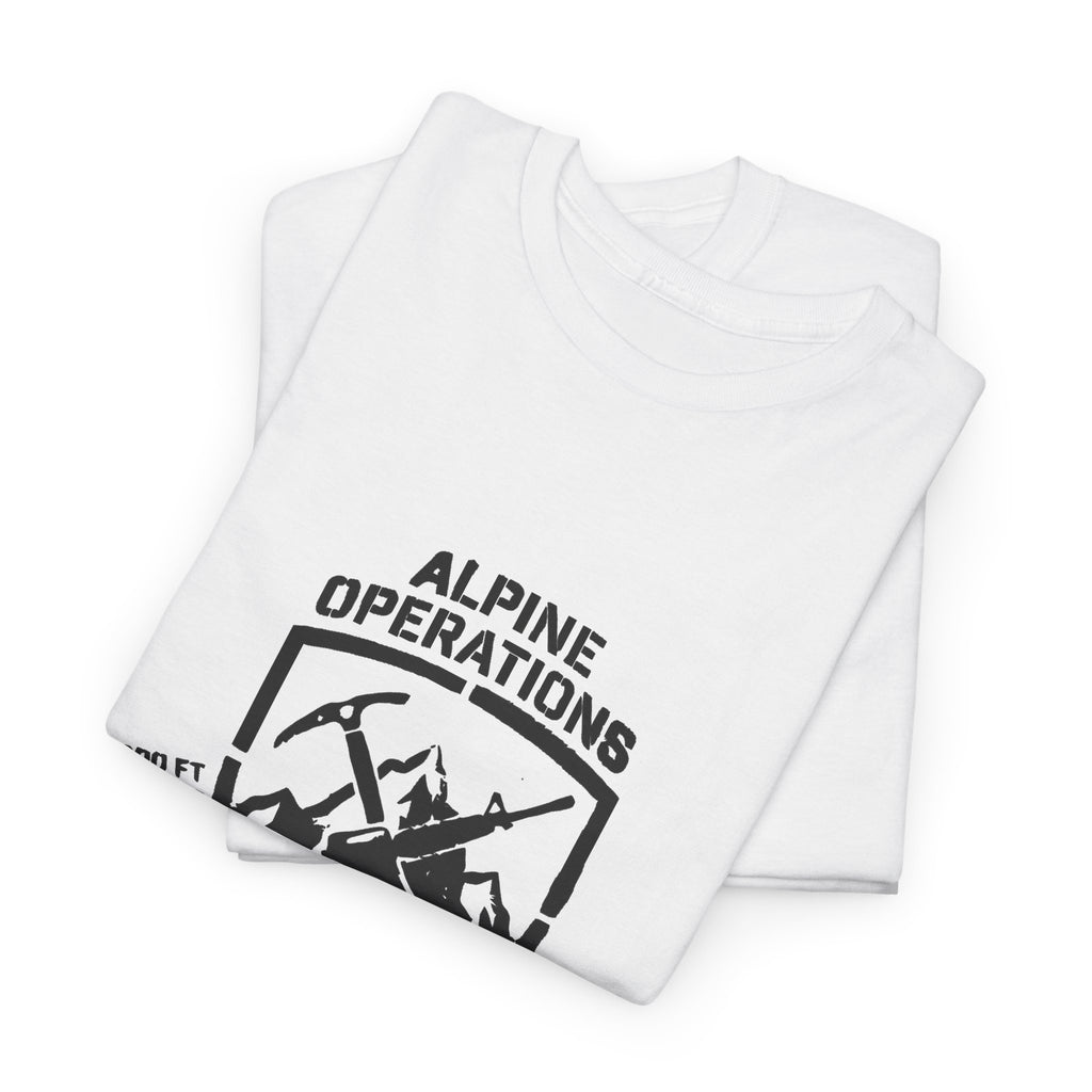 Alpine Operations Cotton Hiking Tee - Mountain Badge Edition