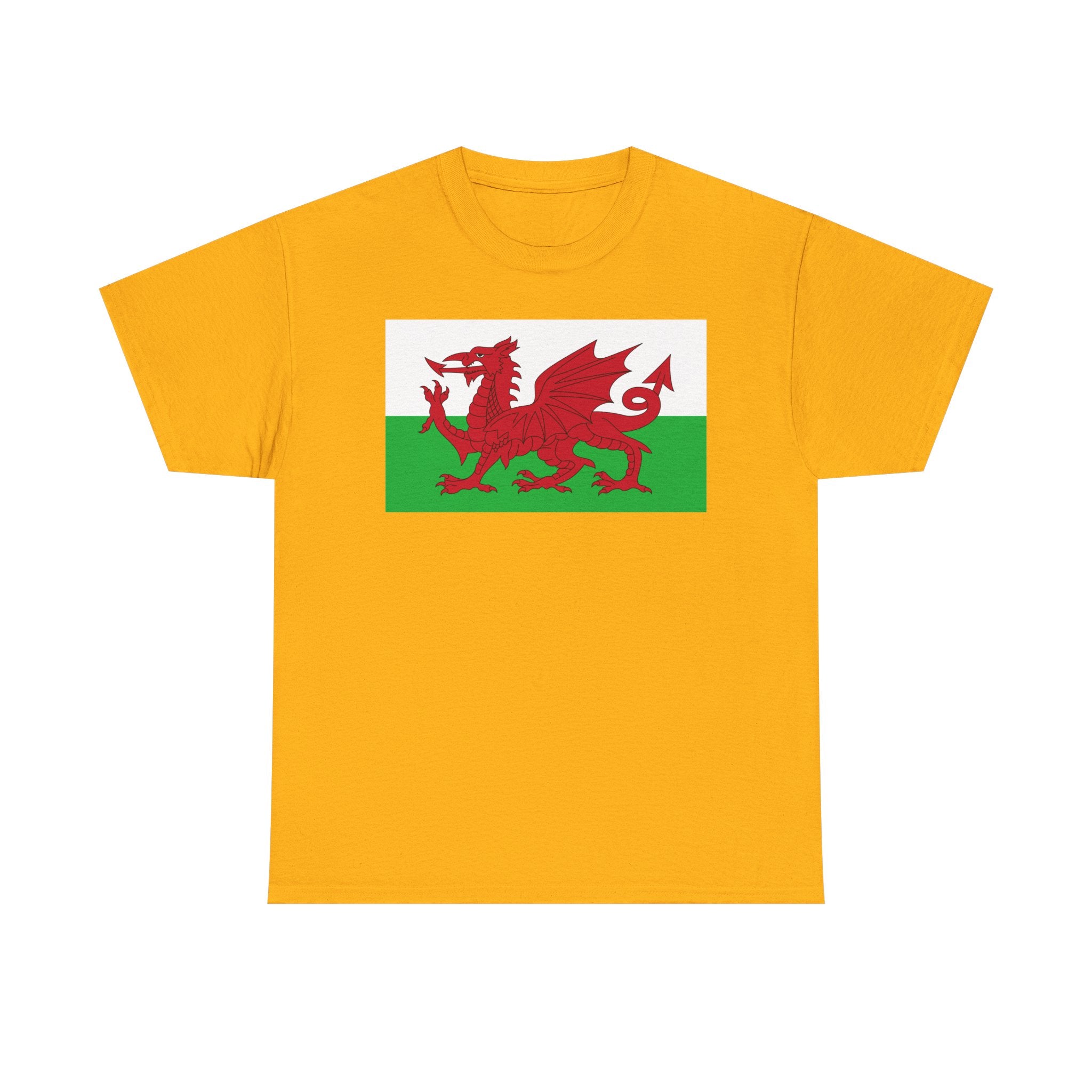 Welsh Dragon T‑Shirt — Cymru Red Dragon Flag Tee