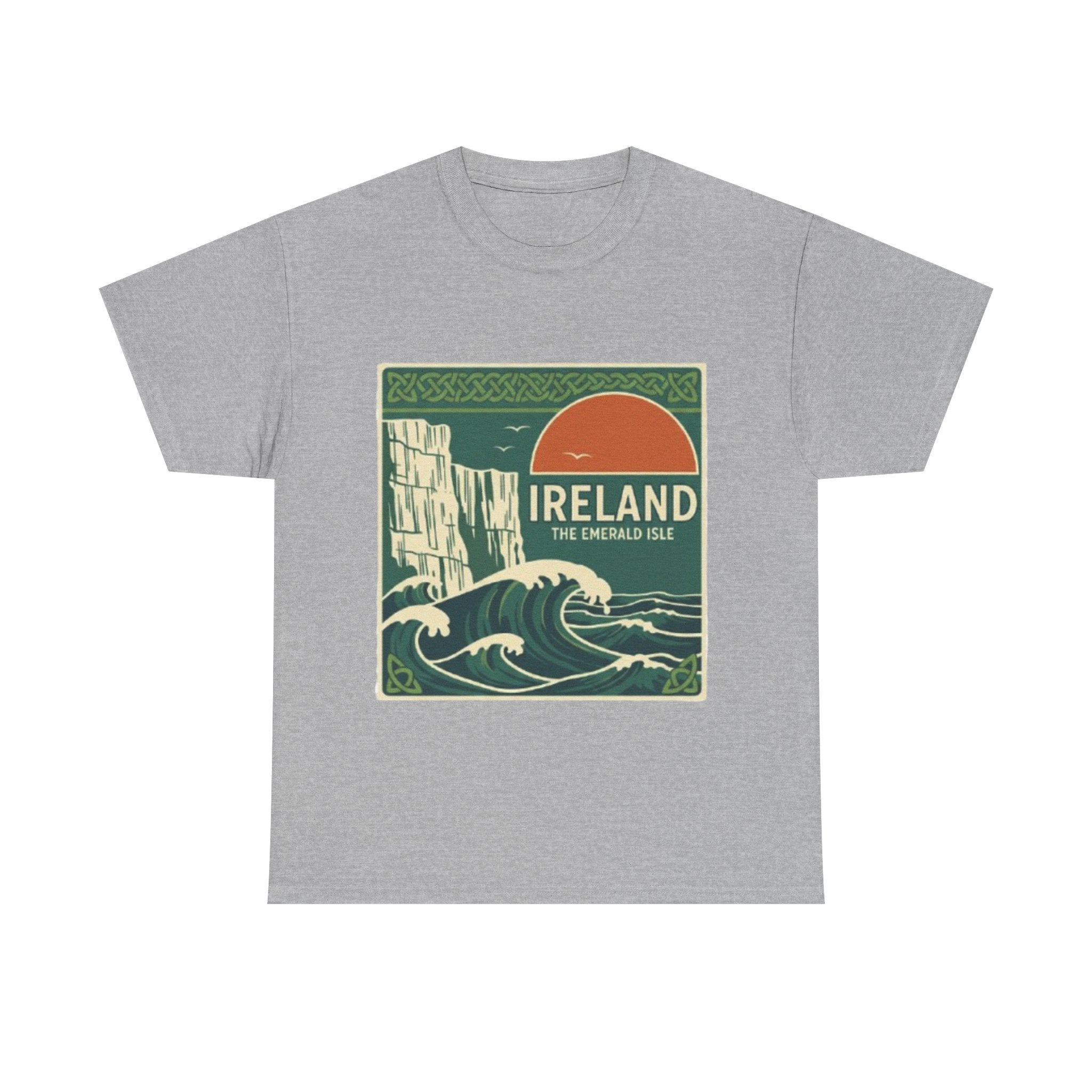 Ireland Vintage Travel Tee — 'Ireland The Emerald Isle' Graphic T‑Shirt