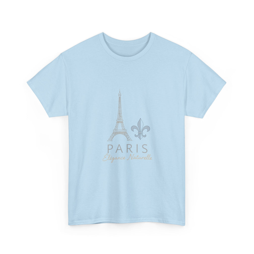 Paris Eiffel Tower Tee – 'Paris Élégance Naturelle' Graphic T-Shirt