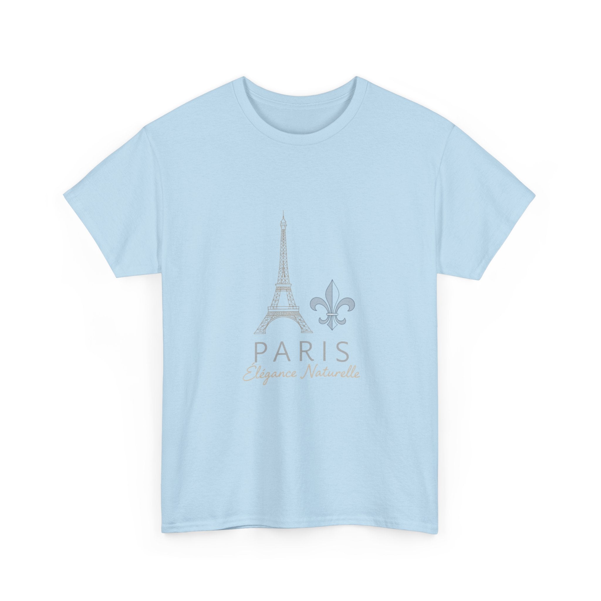 Paris Eiffel Tower Tee – 'Paris Élégance Naturelle' Graphic T-Shirt