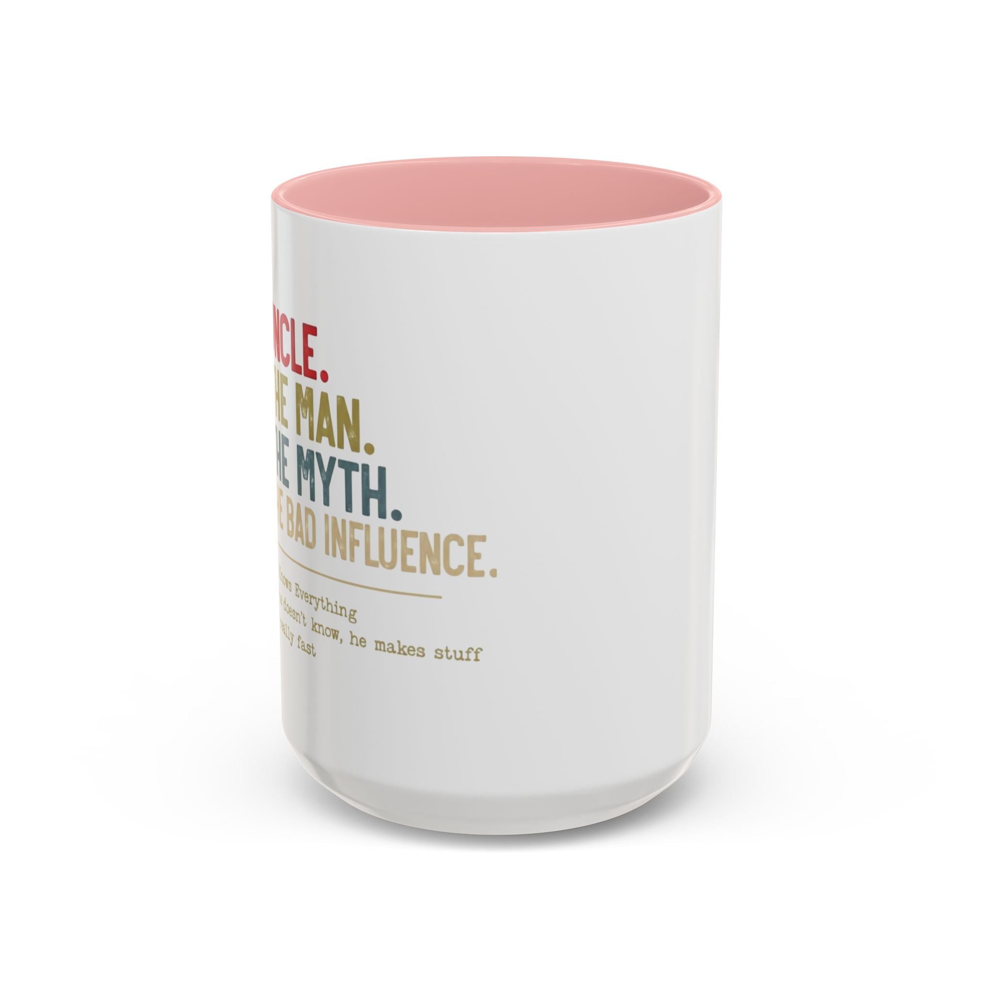 Uncle 'The Man, The Myth, The Legend' Accent Coffee Mug