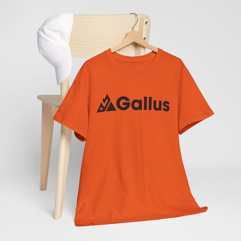 Gallus Mountain Logo Tee — Vintage Outdoor Graphic T-Shirt