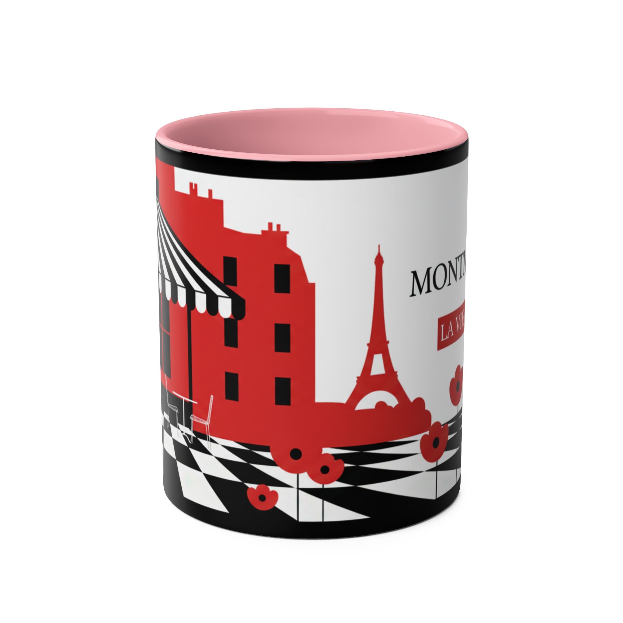 Two-Tone Coffee Mugs, 11oz