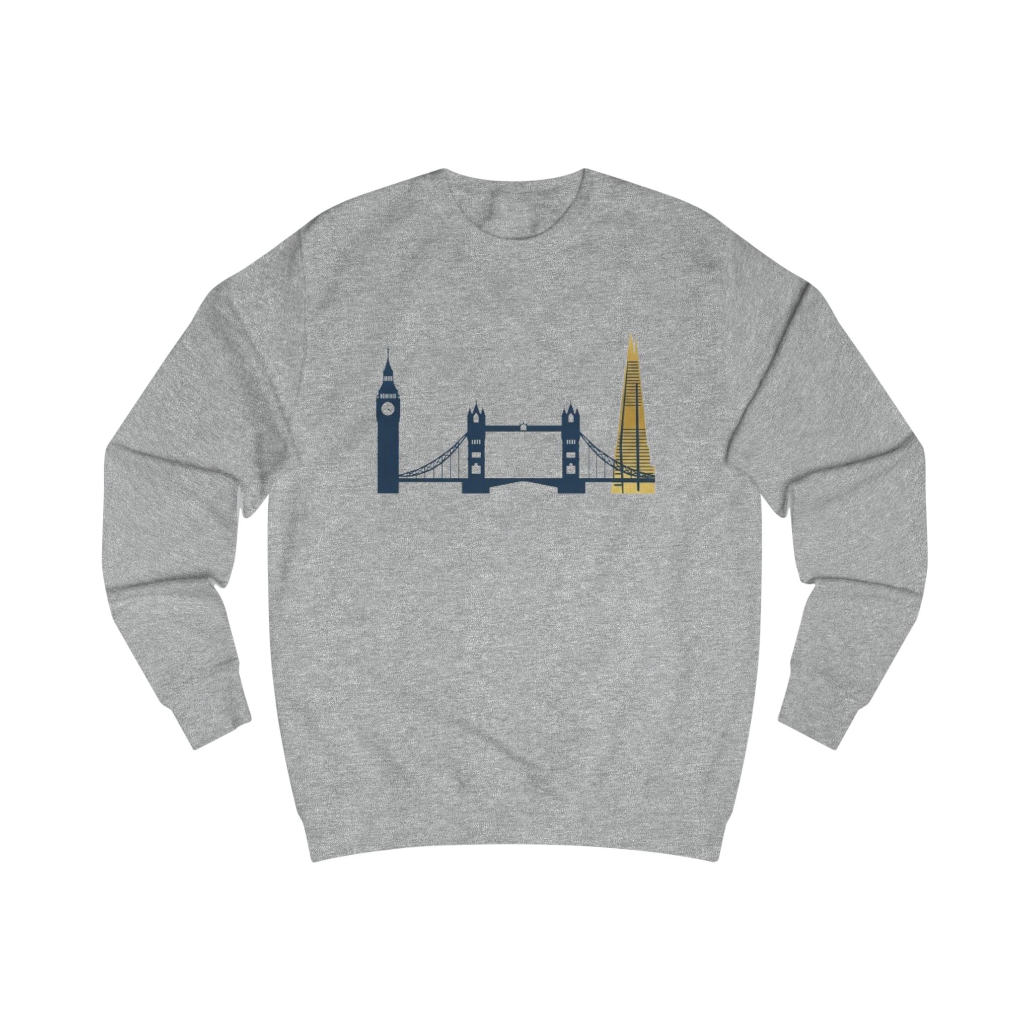 London Skyline Sweatshirt — Tower Bridge & The Shard Graphic