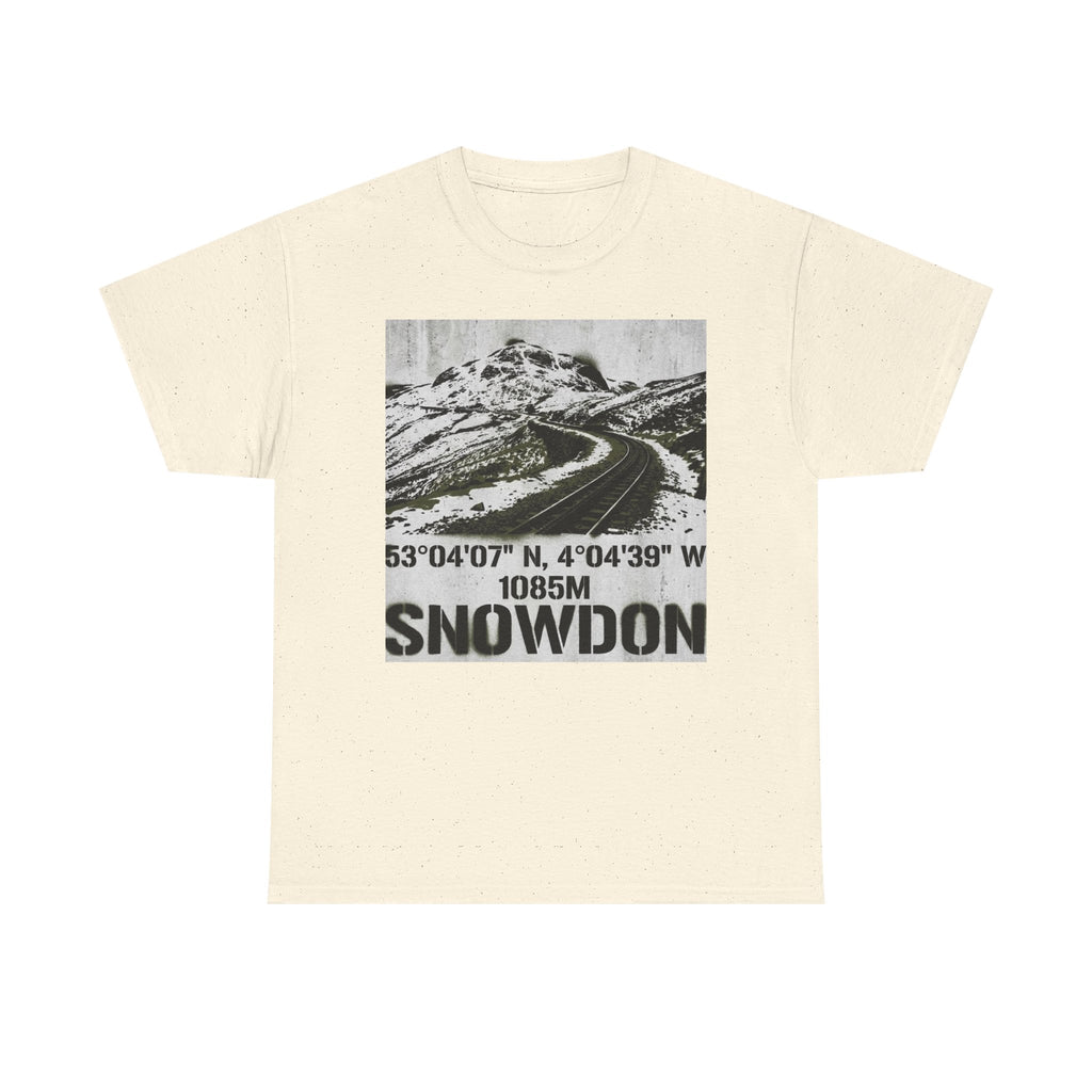 Snowdon Mountain Tee — Snowdon 1085M Coordinates Graphic T-Shirt