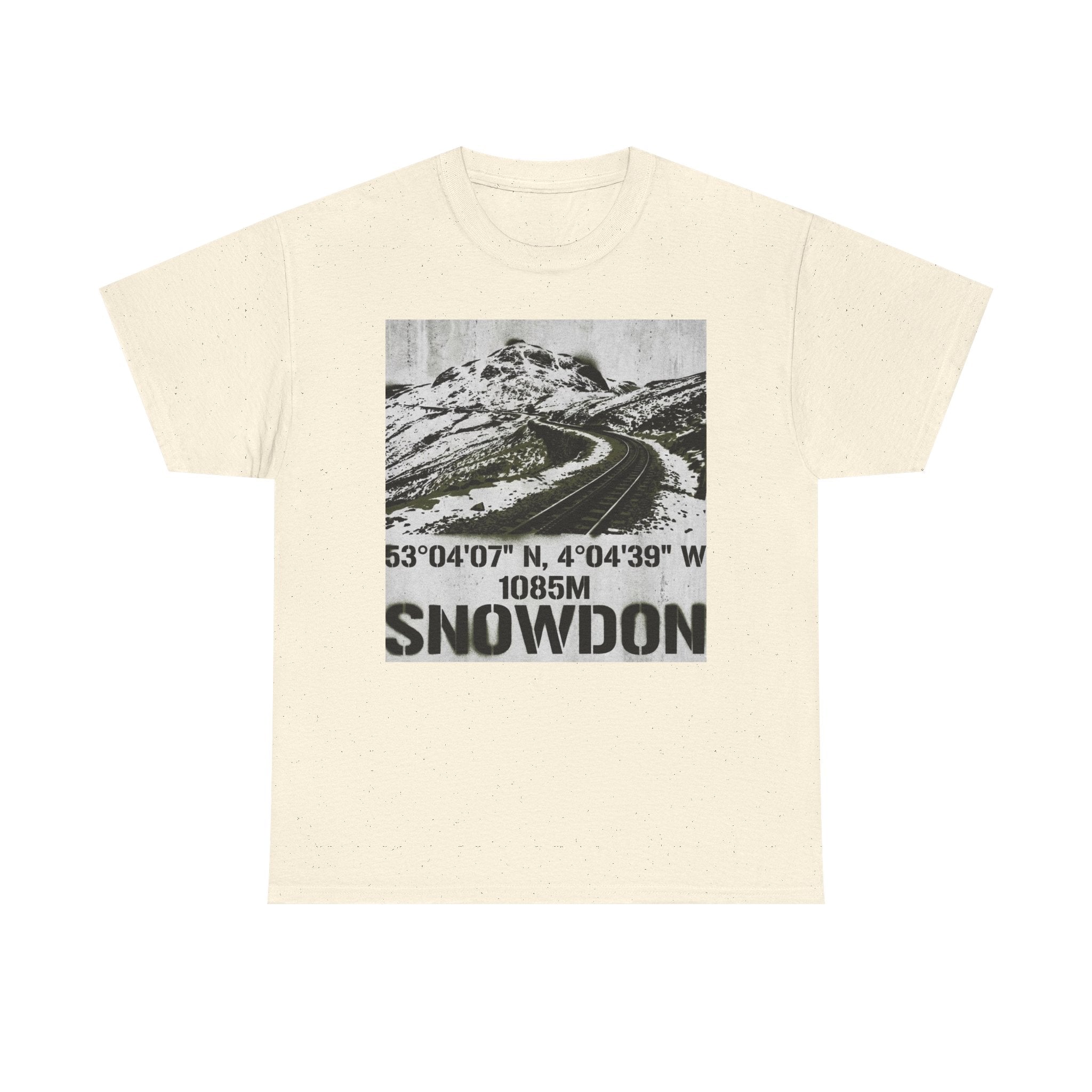 Snowdon Mountain Tee — Snowdon 1085M Coordinates Graphic T-Shirt