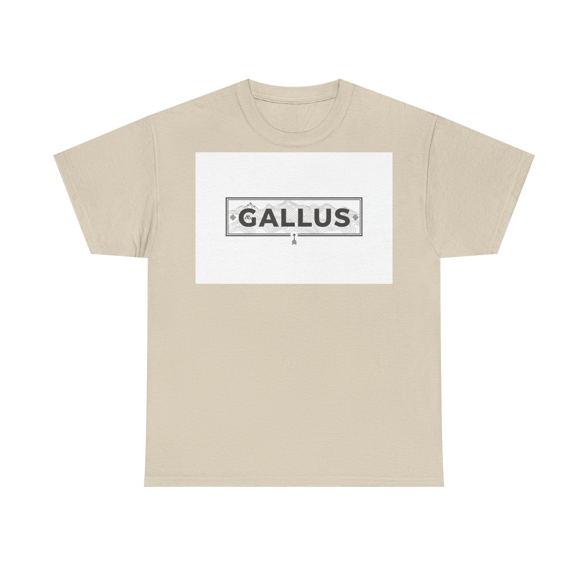 Gallus Logo Tee — Minimalist Stamp Graphic T-Shirt