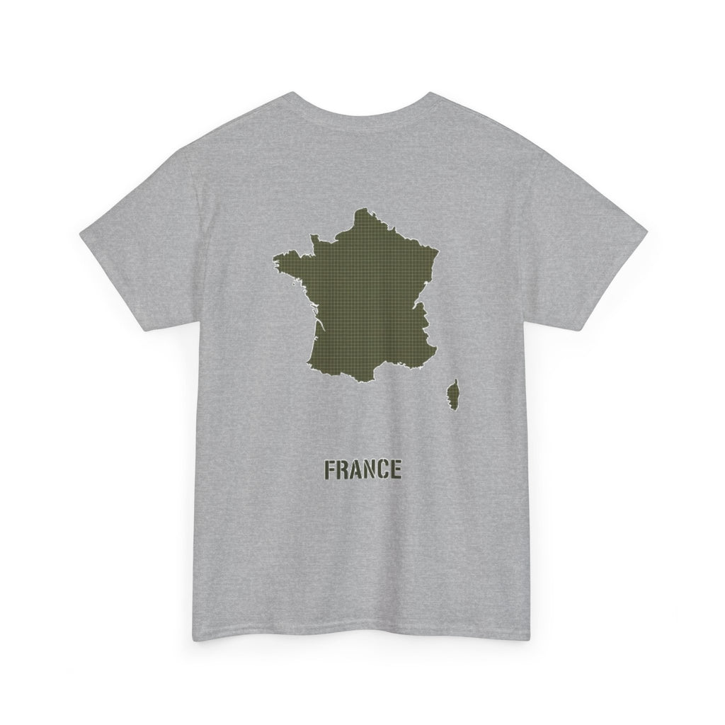France Map Tee with "GALLUS" Chest Logo