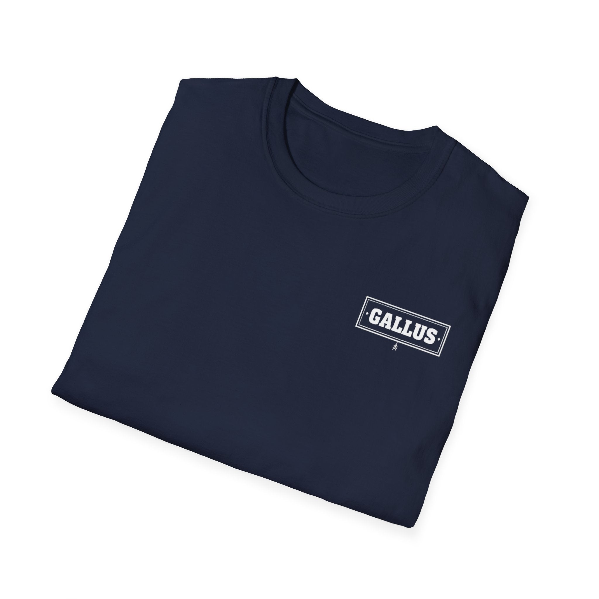 Gallus Mountain Badge T-Shirt — 'I Am Exploring, Not Lost' Adventure Tee