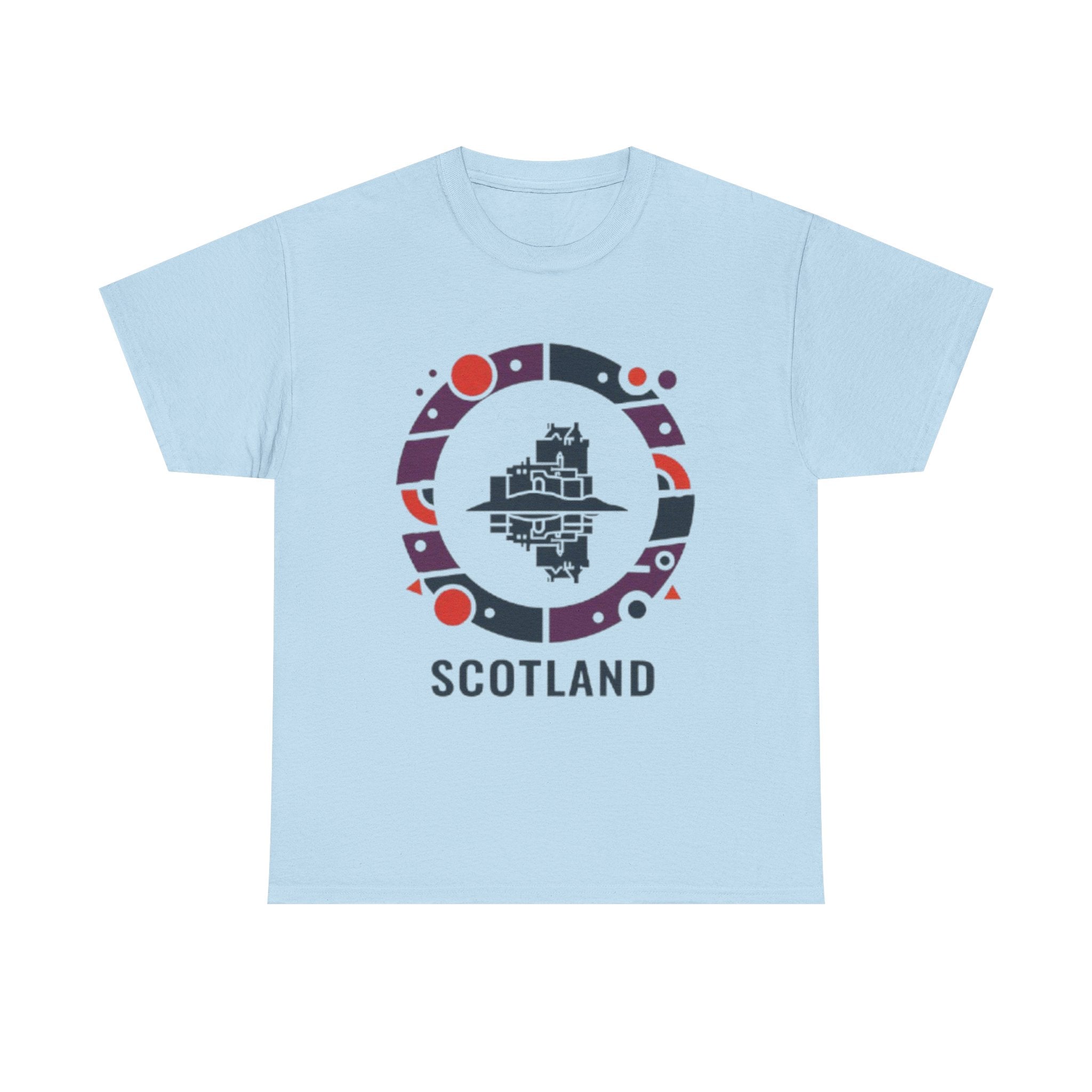 Scotland Circle Castle T‑Shirt