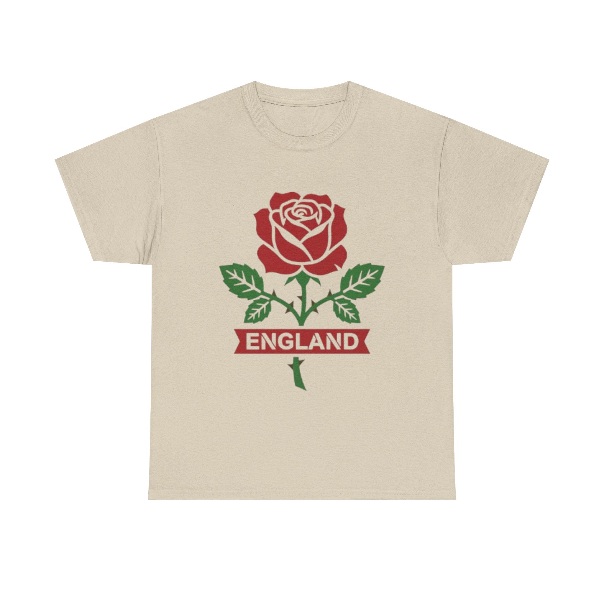 England Rose T-Shirt – Vintage Red Rose England Tee