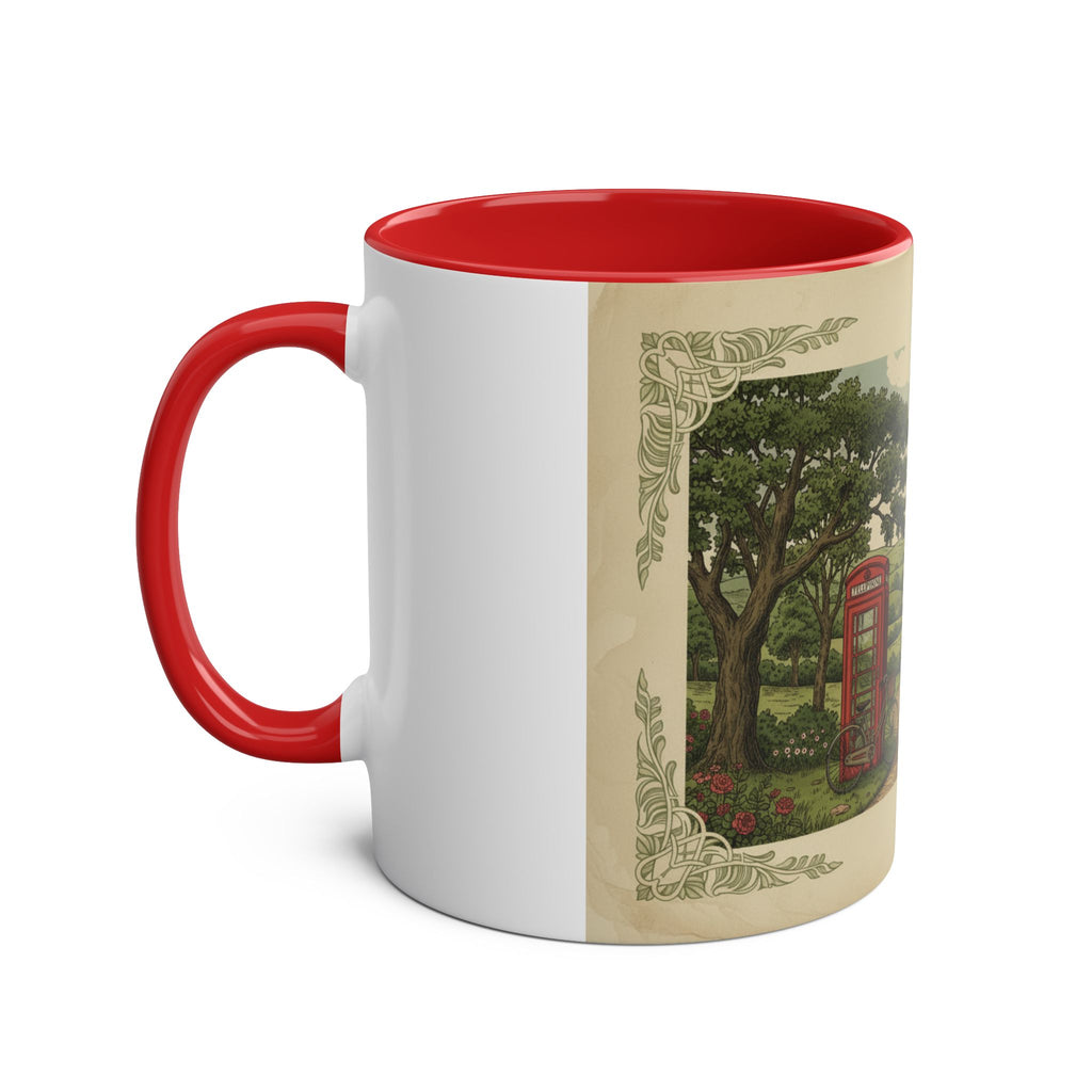 Two-Tone Coffee Mugs, 11oz