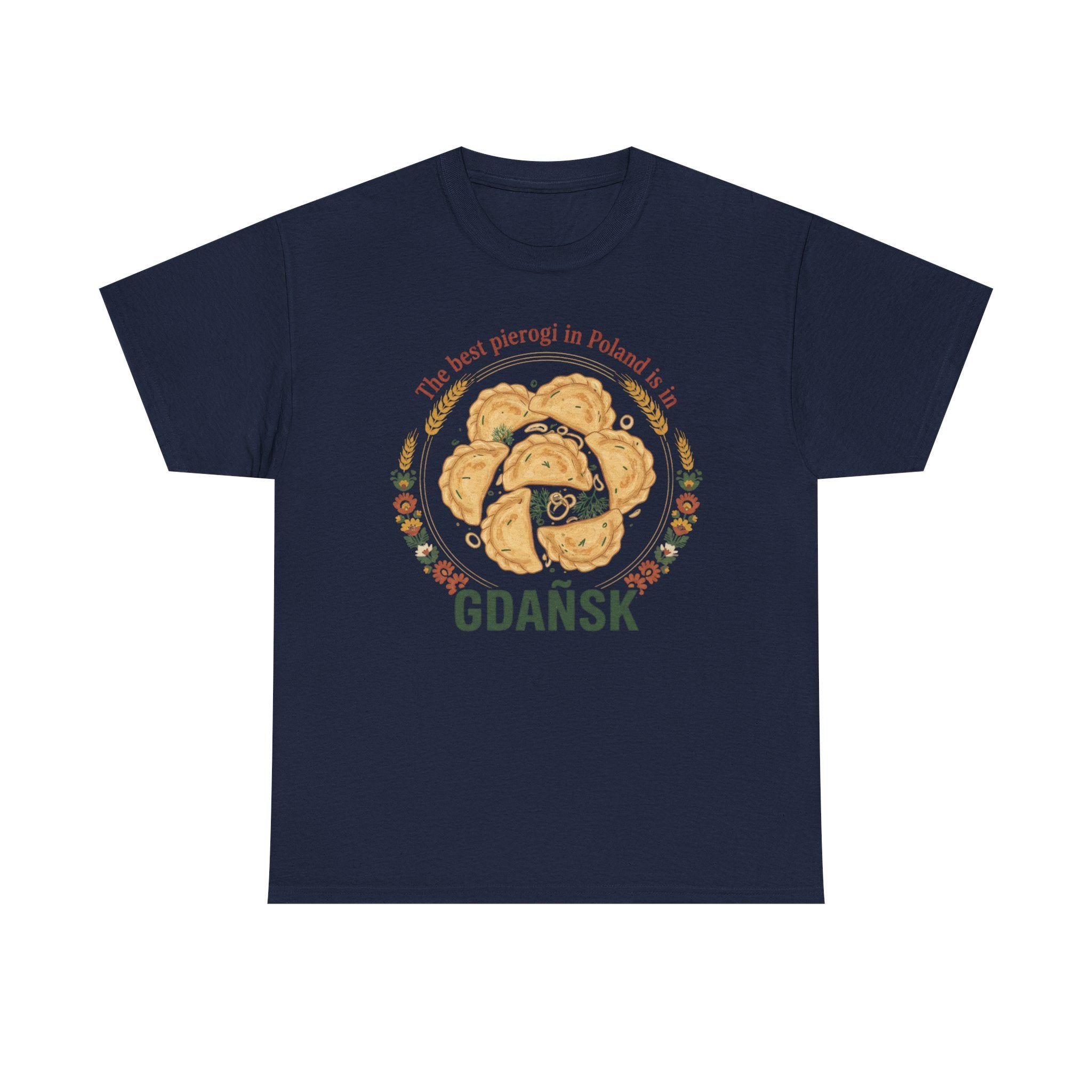 Gdańsk Pierogi T-Shirt — "The best pierogi in Poland" Travel Souvenir Tee