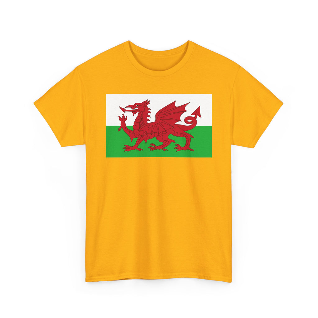 Welsh Dragon T‑Shirt — Cymru Red Dragon Flag Tee