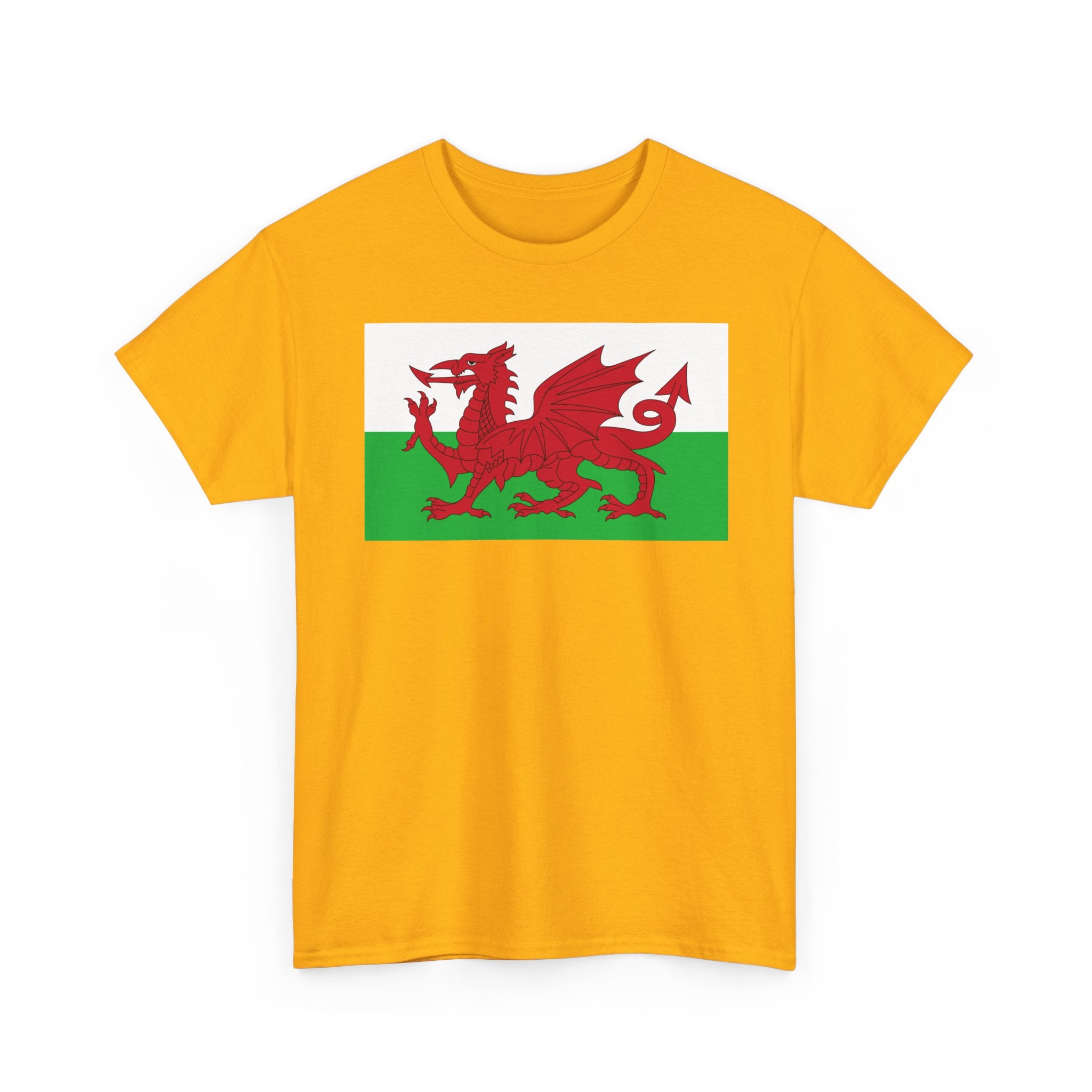 Welsh Dragon T‑Shirt — Cymru Red Dragon Flag Tee