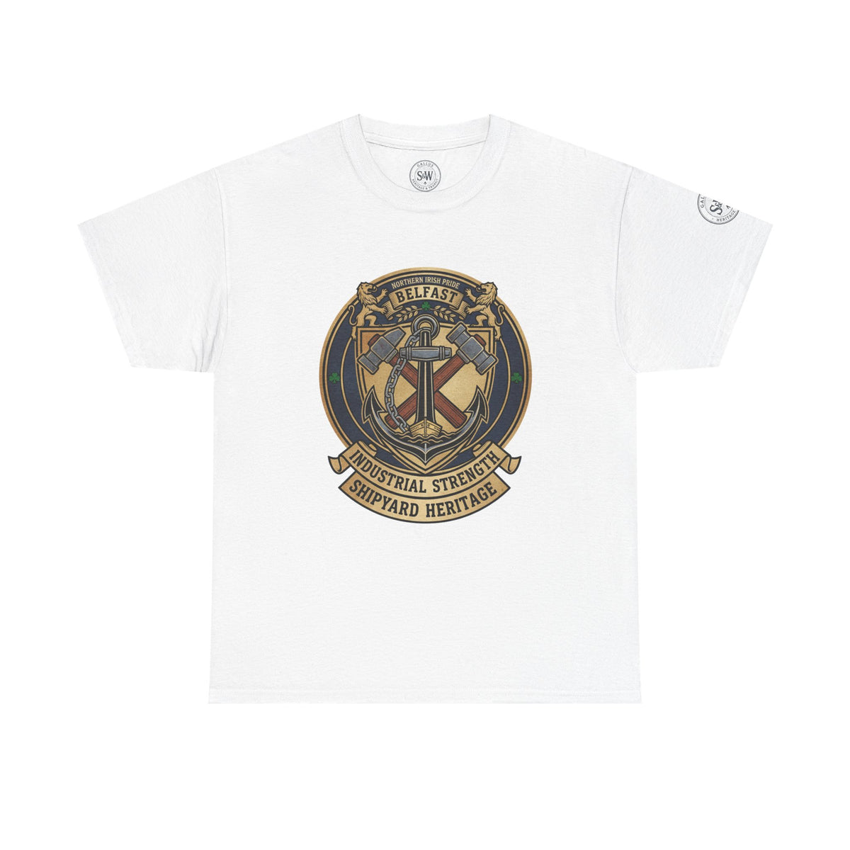 Belfast shipyard maritime heritage T-shirt